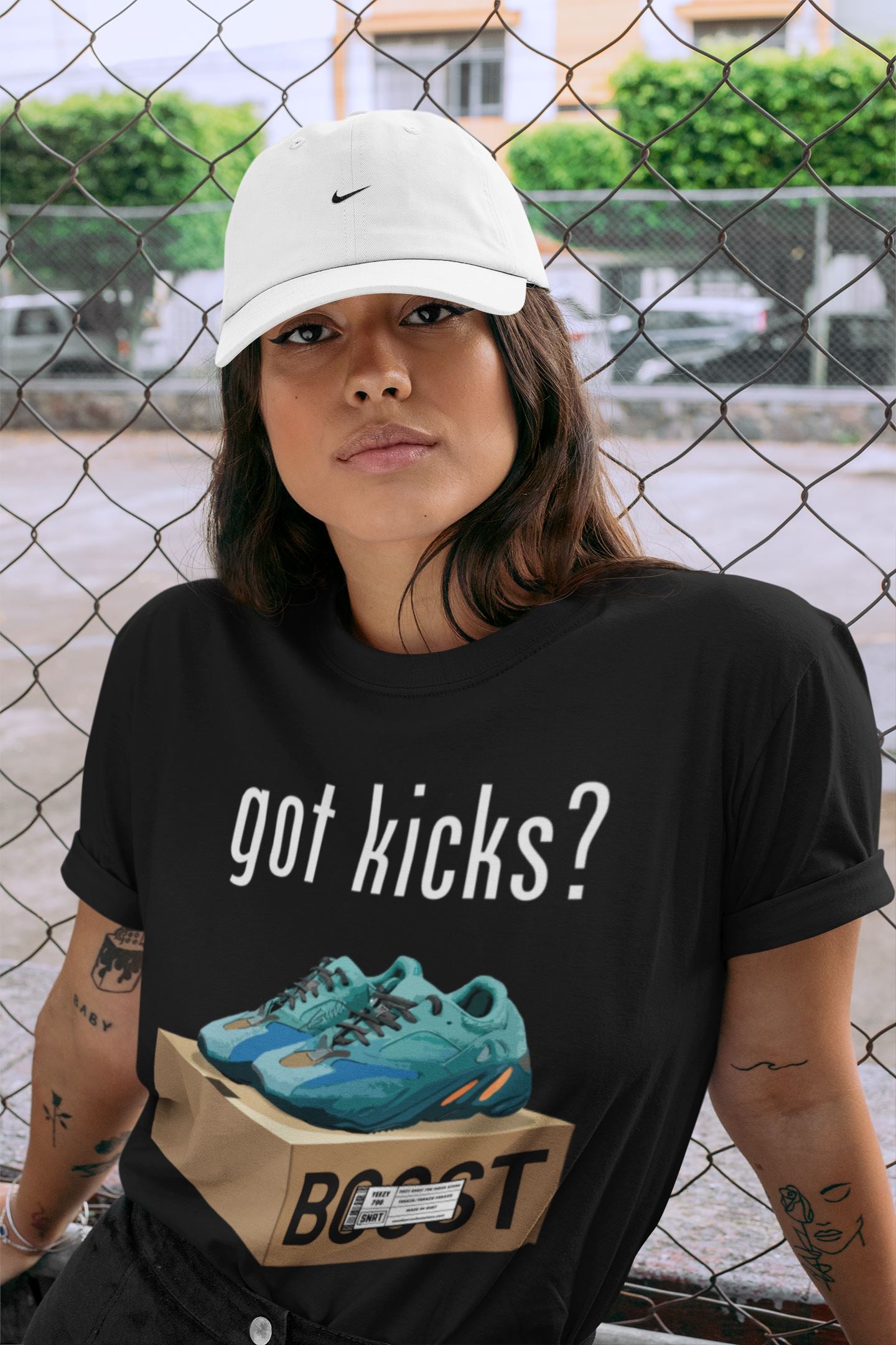 Yeezy 700 Faded Azure Shirt To Match Jordans Got Kicks Sneaker Tees Yeezy 700 Faded Azure Drip Gear Zone Sneaker Matching Clothing Unisex Shirts