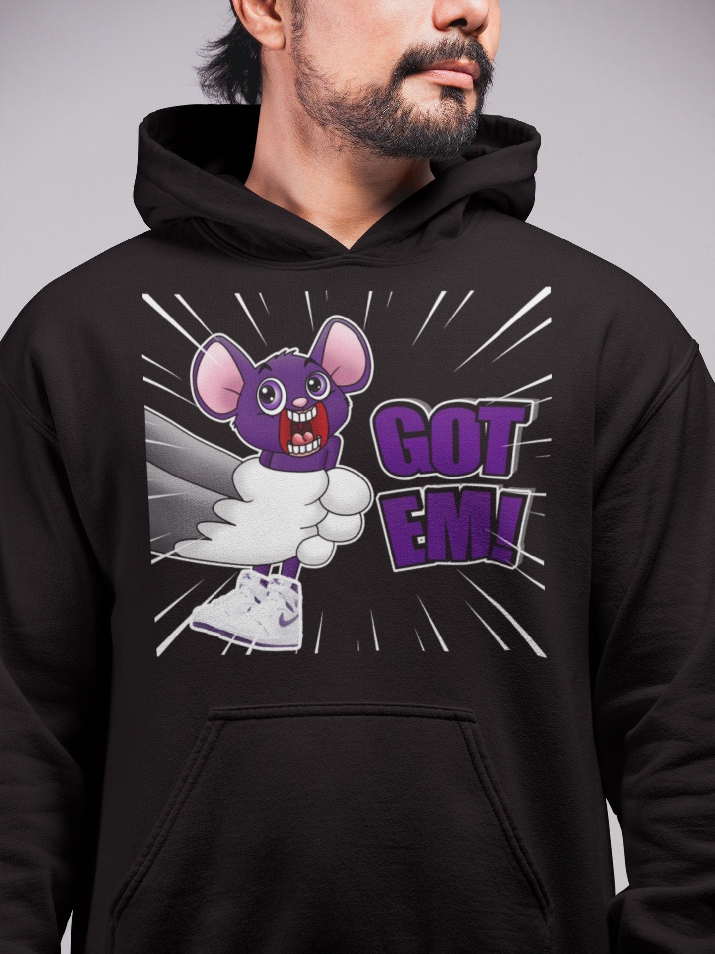 Jordan 1 WMNS Court Purple Shirt To Match Jordans T&J Got Em Sneaker Tees Jordan 1 WMNS Court Purple Drip Gear Zone Sneaker Matching Clothing Unisex Shirts