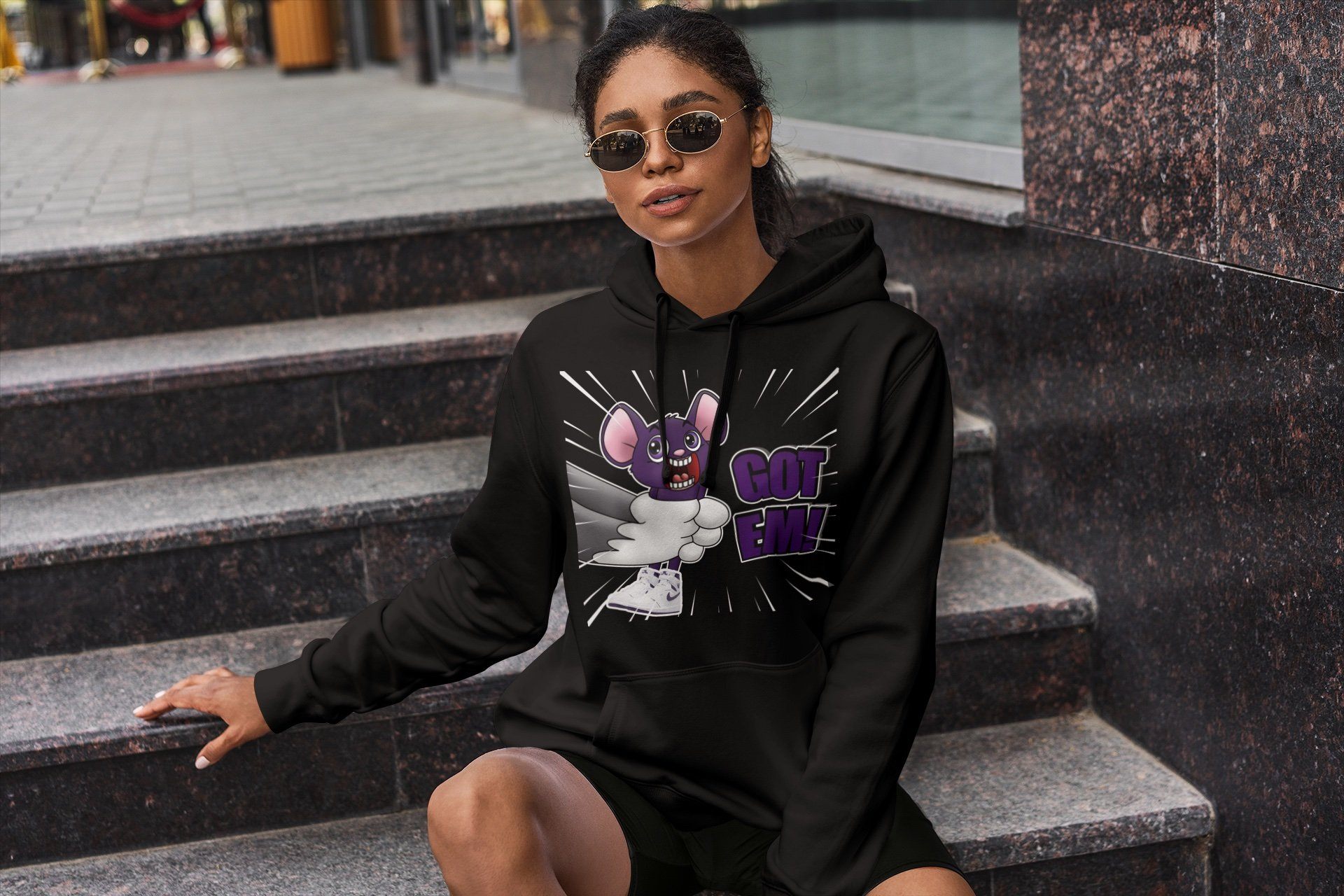 Jordan 1 WMNS Court Purple Shirt To Match Jordans T&J Got Em Sneaker Tees Jordan 1 WMNS Court Purple Drip Gear Zone Sneaker Matching Clothing Unisex Shirts