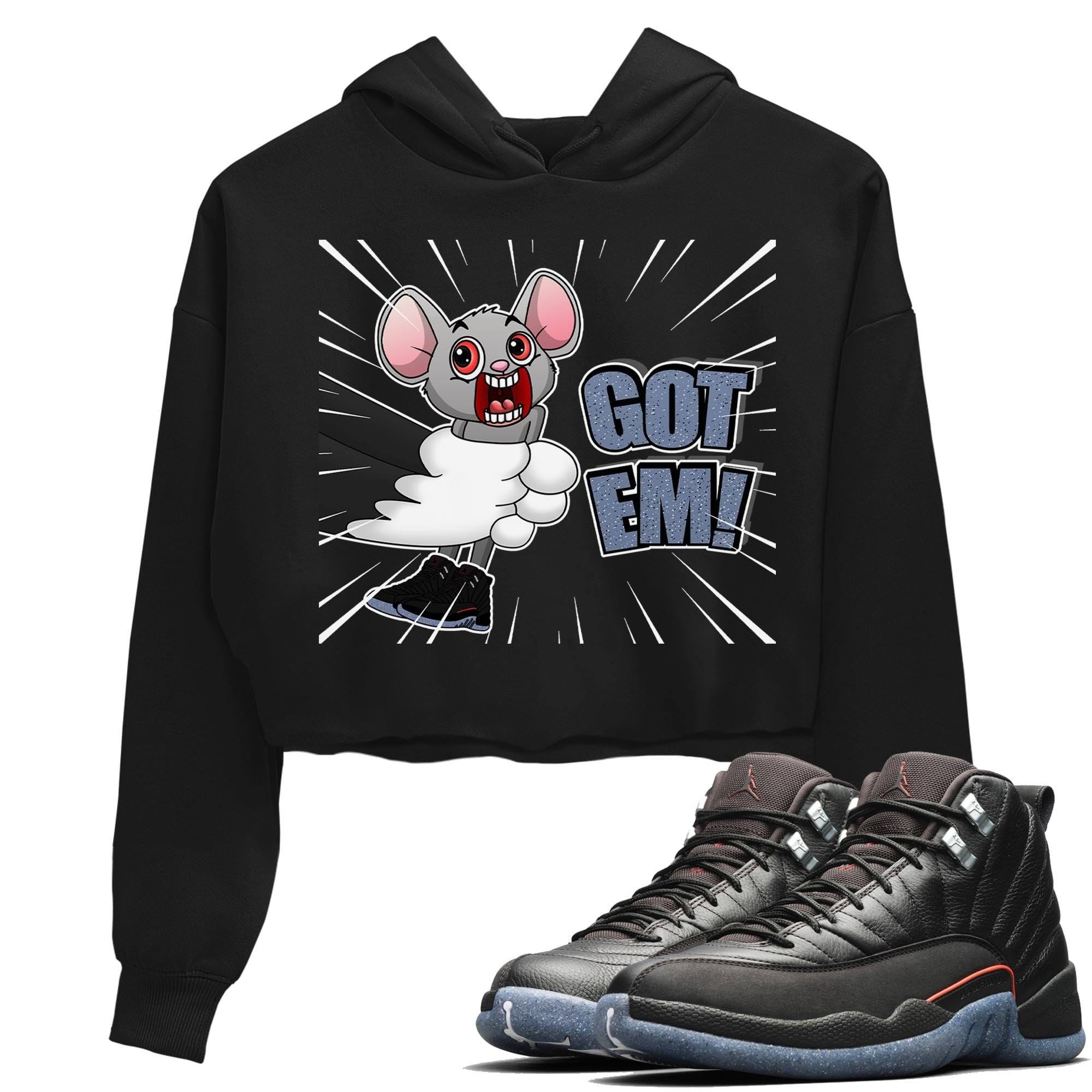 Jordan 12 Grind Sneaker Matching T-Shirt T&J Got Em Sneaker Tees Jordan 12 Grind Sneaker Release Tees Women's Shirts