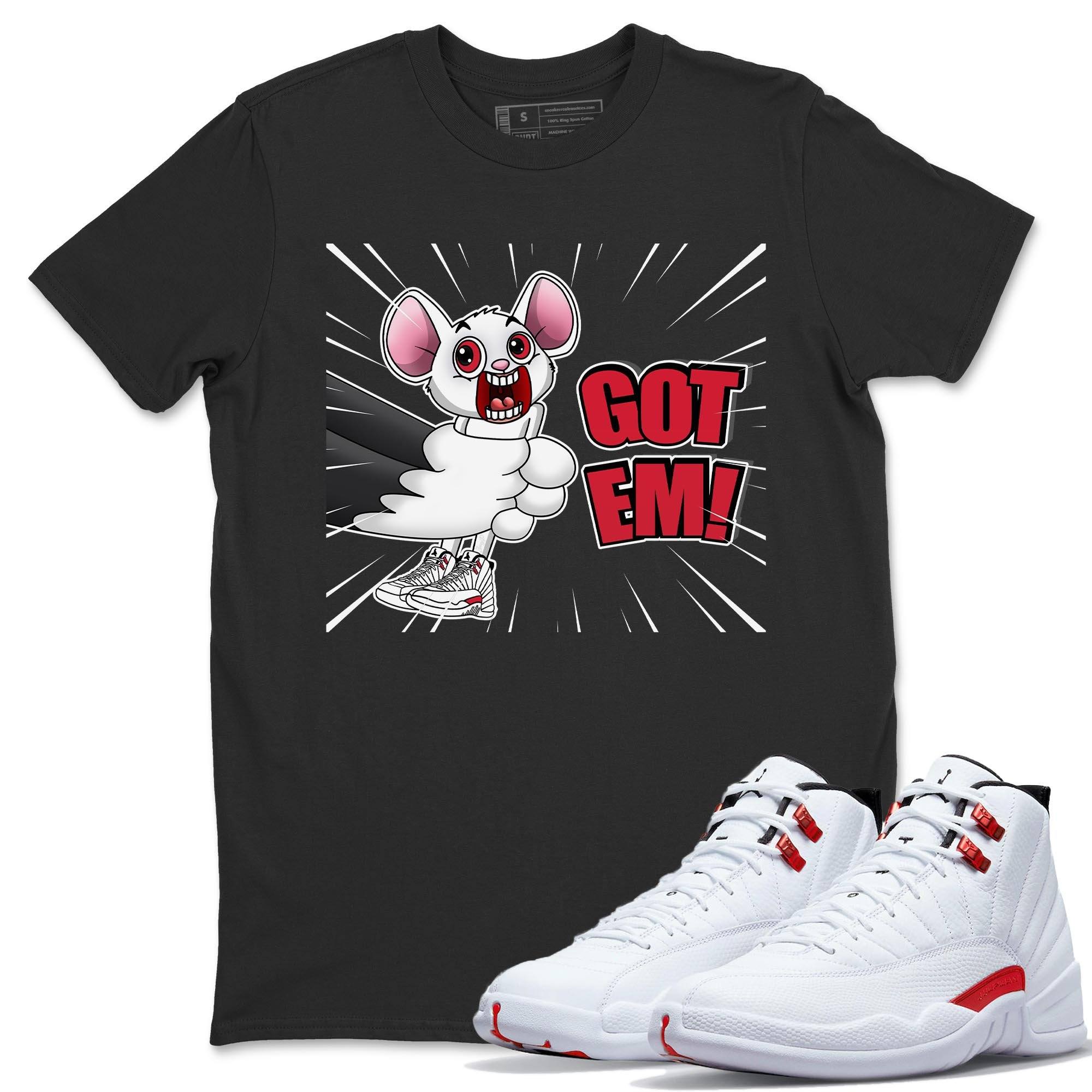 Jordan 12 Twist Shirt To Match Jordans T&J Got Em Sneaker Tees Jordan 12 Twist Drip Gear Zone Sneaker Matching Clothing Unisex Shirts