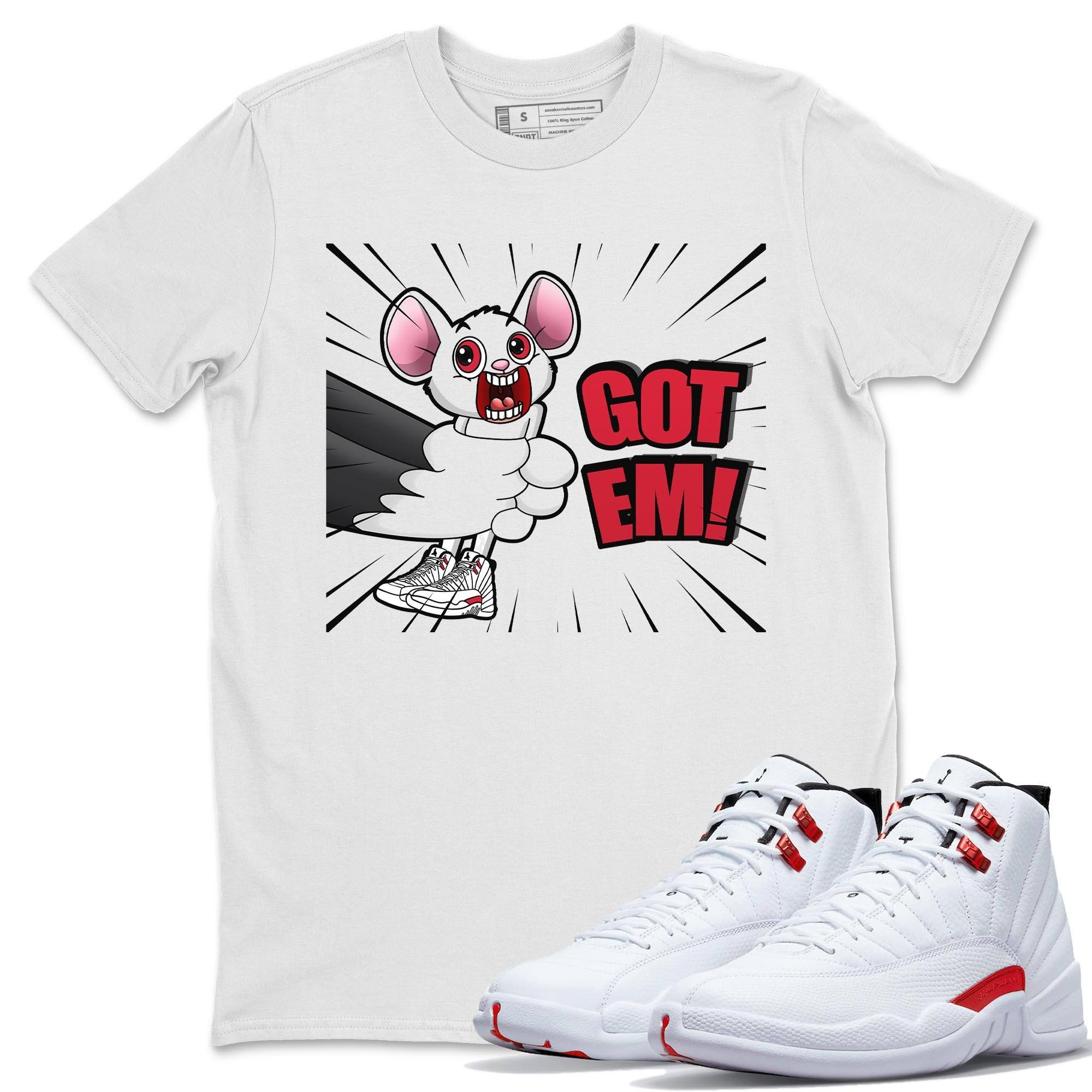 Jordan 12 Twist Shirt To Match Jordans T&J Got Em Sneaker Tees Jordan 12 Twist Drip Gear Zone Sneaker Matching Clothing Unisex Shirts