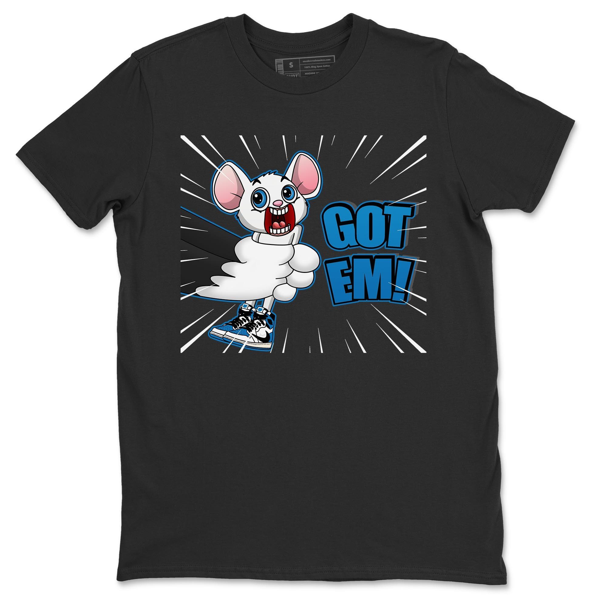 Jordan 1 Travis Scott Fragment Shirt To Match Jordans T&J Got Em Sneaker Tees Jordan 1 Travis Scott Fragment Drip Gear Zone Sneaker Matching Clothing Unisex Shirts