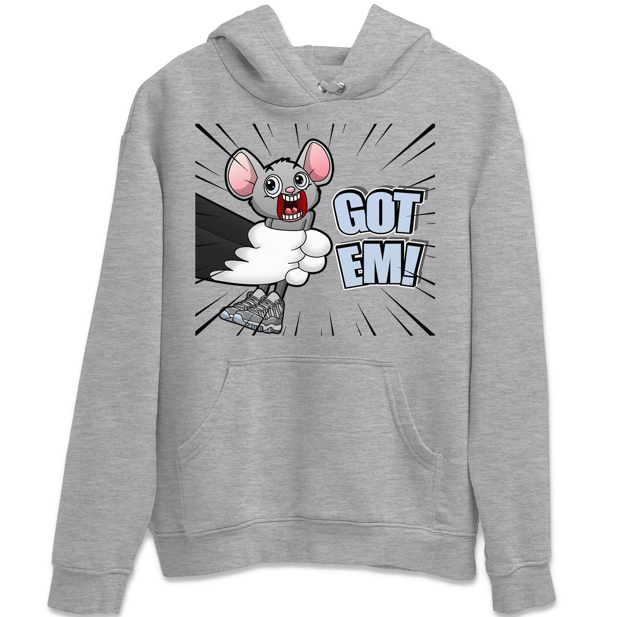 Jordan 11 Cool Grey Shirt To Match Jordans T&J Got Em Sneaker Tees Jordan 11 Cool Grey Drip Gear Zone Sneaker Matching Clothing Unisex Shirts