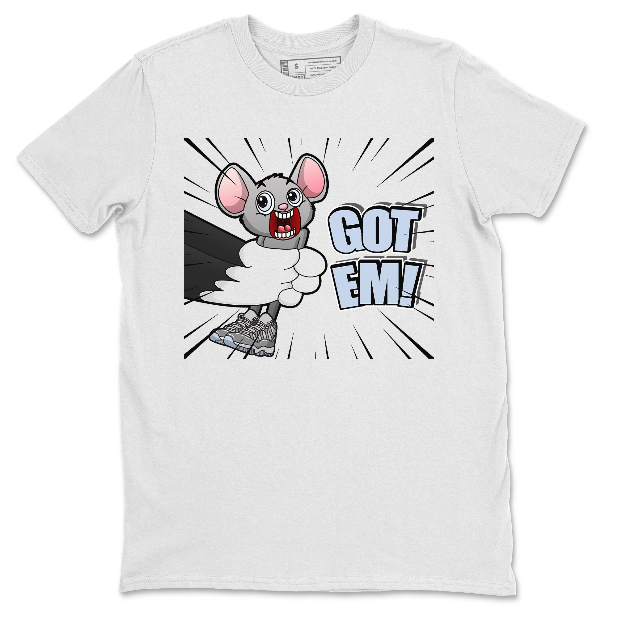 Jordan 11 Cool Grey Shirt To Match Jordans T&J Got Em Sneaker Tees Jordan 11 Cool Grey Drip Gear Zone Sneaker Matching Clothing Unisex Shirts