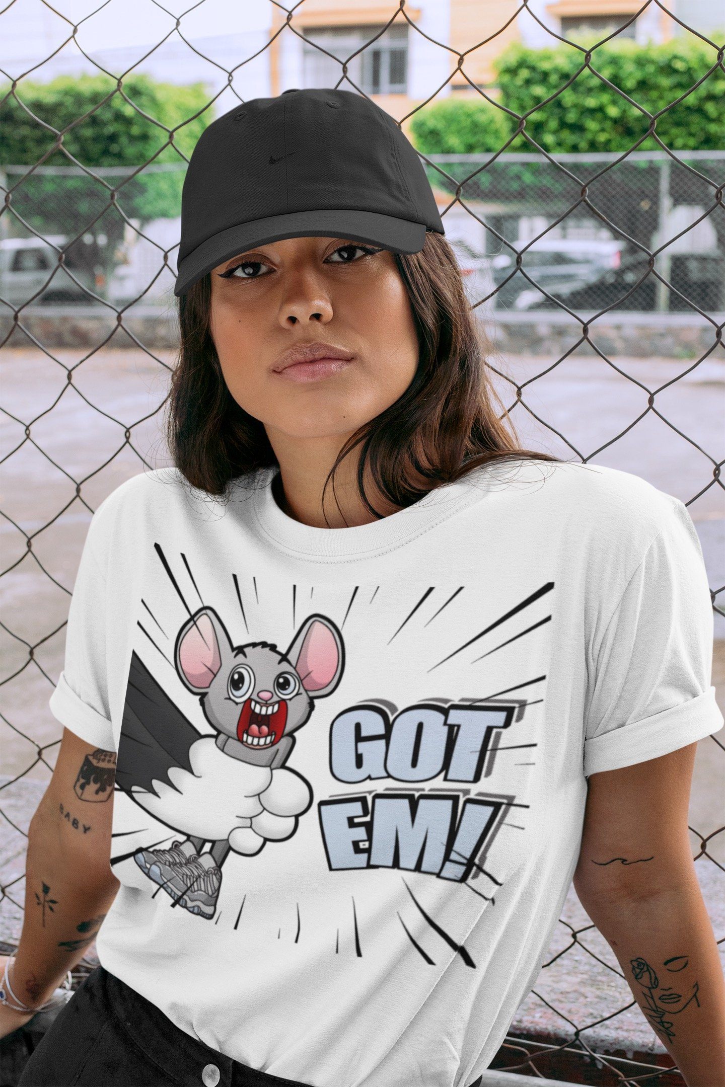 Jordan 11 Cool Grey Shirt To Match Jordans T&J Got Em Sneaker Tees Jordan 11 Cool Grey Drip Gear Zone Sneaker Matching Clothing Unisex Shirts