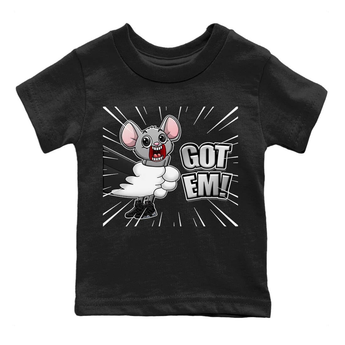 Jordan 6 Chrome Sneaker Matching T-Shirt T&J Got Em Sneaker Tees Jordan 6 Chrome Sneaker Release Tees Kids Shirts