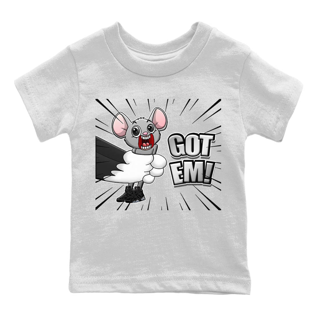 Jordan 6 Chrome Sneaker Matching T-Shirt T&J Got Em Sneaker Tees Jordan 6 Chrome Sneaker Release Tees Kids Shirts