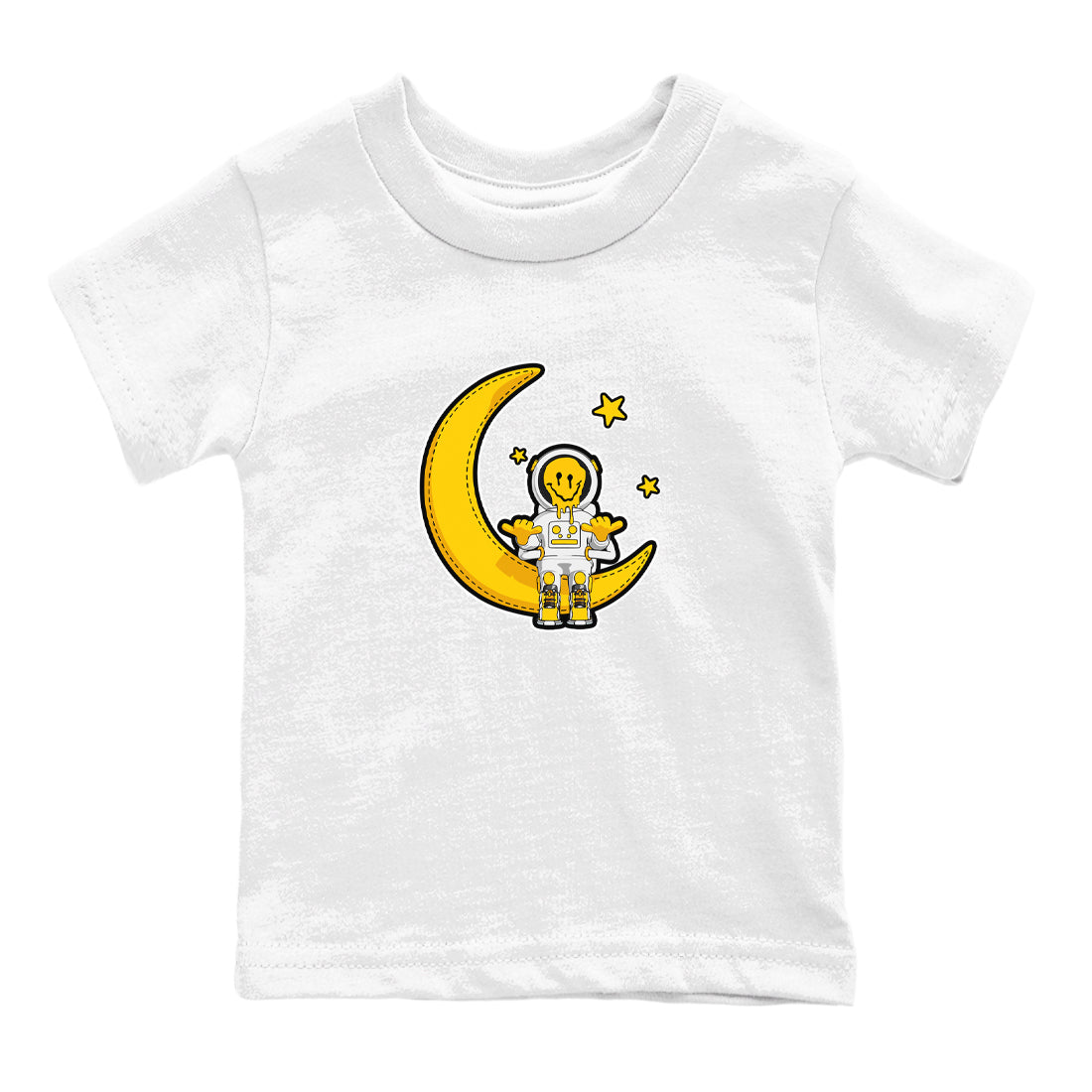 Air Jordan 6 Yellow Ochre shirt to match jordans The Astronaut sneaker tees streetwear brand AJ6 Yellow Ochre Drip Gear Zone Brand Baby Toddler White 2 T-Shirt