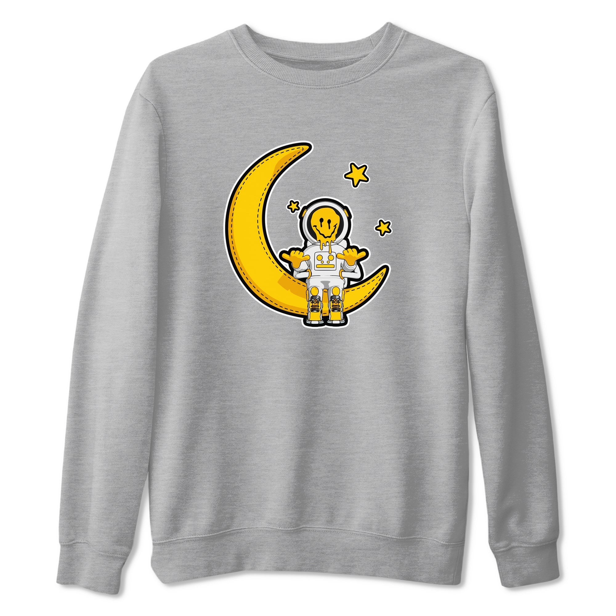 Air Jordan 6 Yellow Ochre shirt to match jordans The Astronaut sneaker tees streetwear brand AJ6 Yellow Ochre Drip Gear Zone Brand Unisex Heather Grey 2 T-Shirt