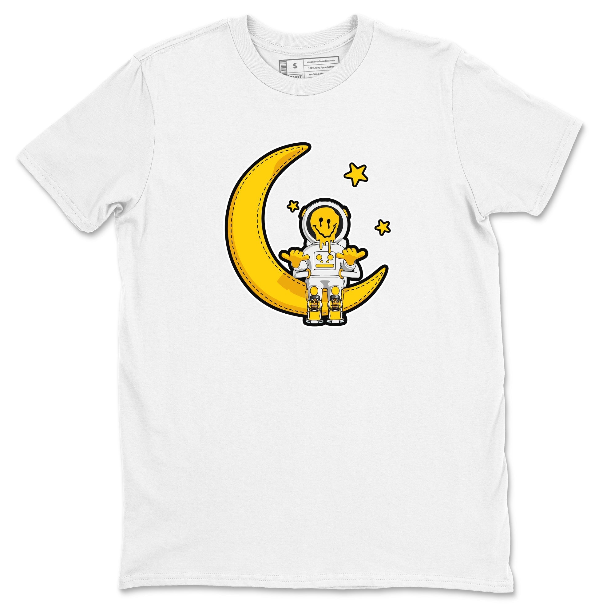 Air Jordan 6 Yellow Ochre shirt to match jordans The Astronaut sneaker tees streetwear brand AJ6 Yellow Ochre Drip Gear Zone Brand Unisex White 2 T-Shirt