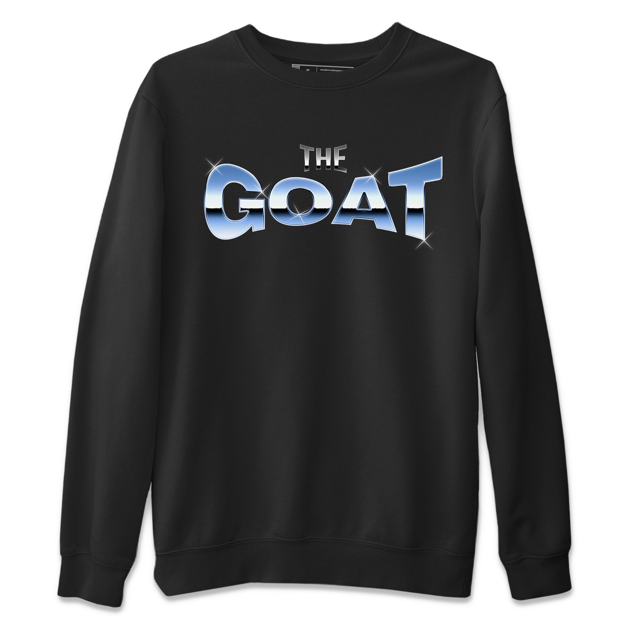 Air Jordan 1 Retro High OG UNC Toe Shirt to match Jordans The GOAT Streetwear Sneaker Shirt 1s UNC Toe Drip Gear Zone Sneaker Matching Clothing Crew Neck T-Shirts Black 2