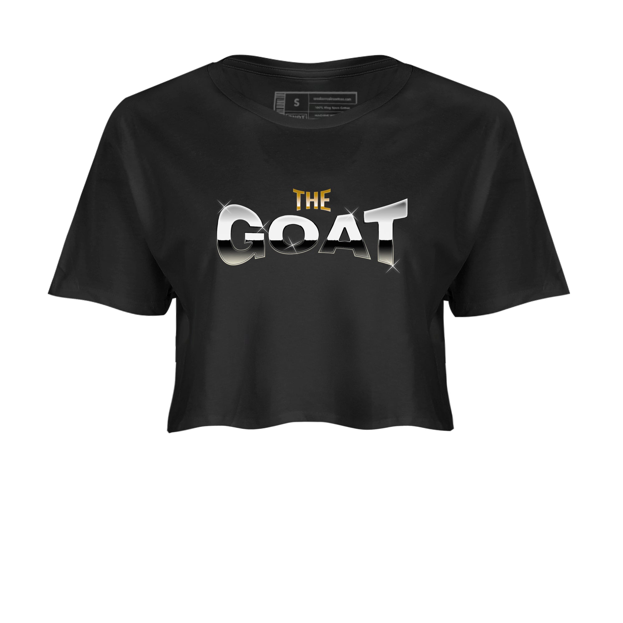 Air Jordan 11 Gratitude shirt to match jordans The Goat sneaker tees AJ11 Gratitude Drip Gear Zone Black 2 Crop T-Shirt