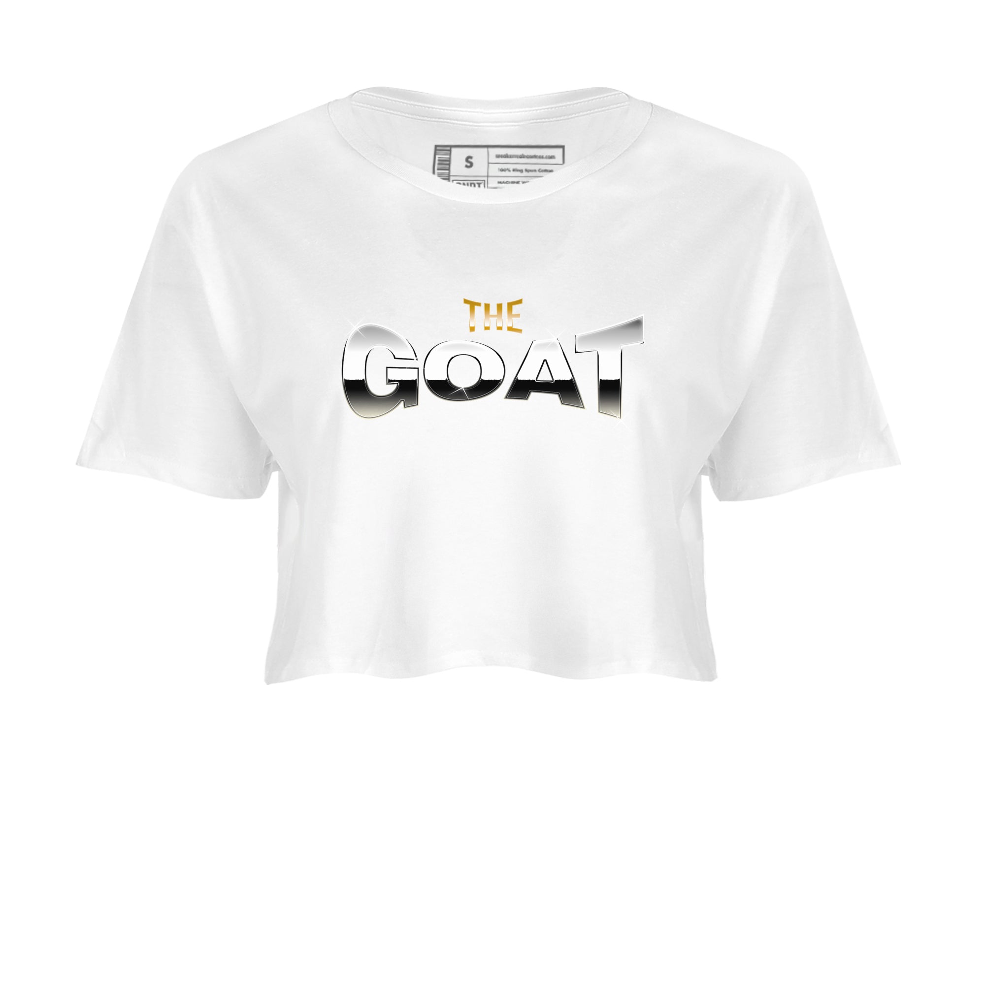 Air Jordan 11 Gratitude shirt to match jordans The Goat sneaker tees AJ11 Gratitude Drip Gear Zone White 2 Crop T-Shirt
