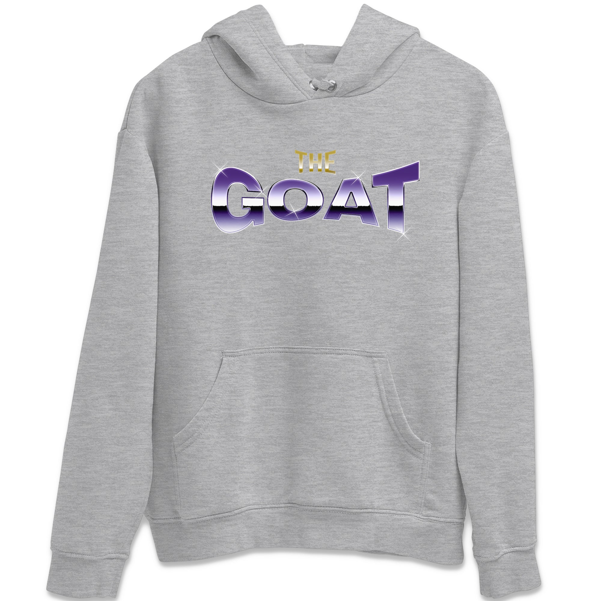 Air Jordan 12 Field Purple Sneaker Match Tees The Goat Sneaker Tees AJ12 Field Purple Sneaker Release Tees Unisex Shirts Heather Grey 2