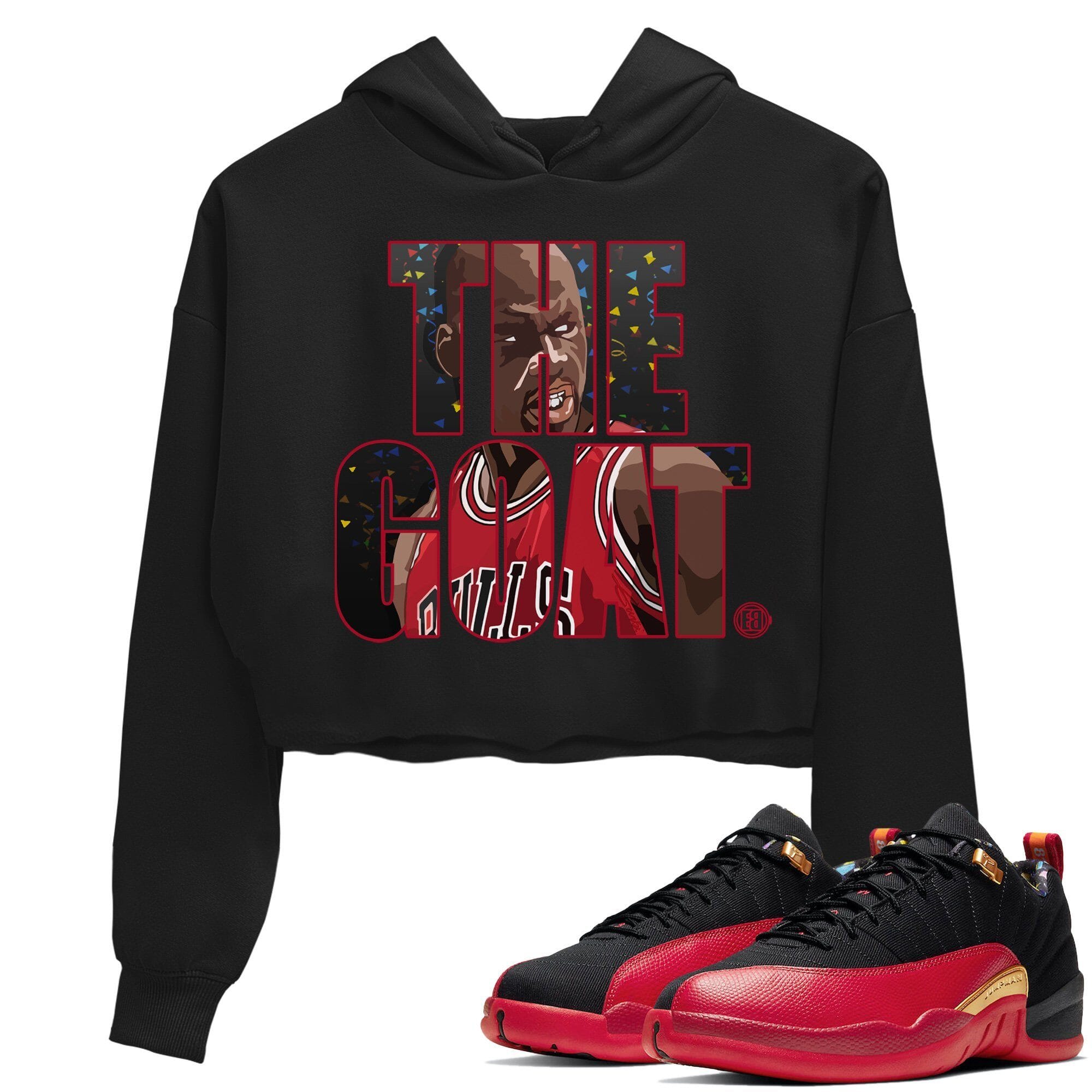 Jordan 12 Super Bowl Sneaker Tees Drip Gear Zone The Goat Sneaker Tees Jordan 12 Super Bowl Shirt Women's Shirts