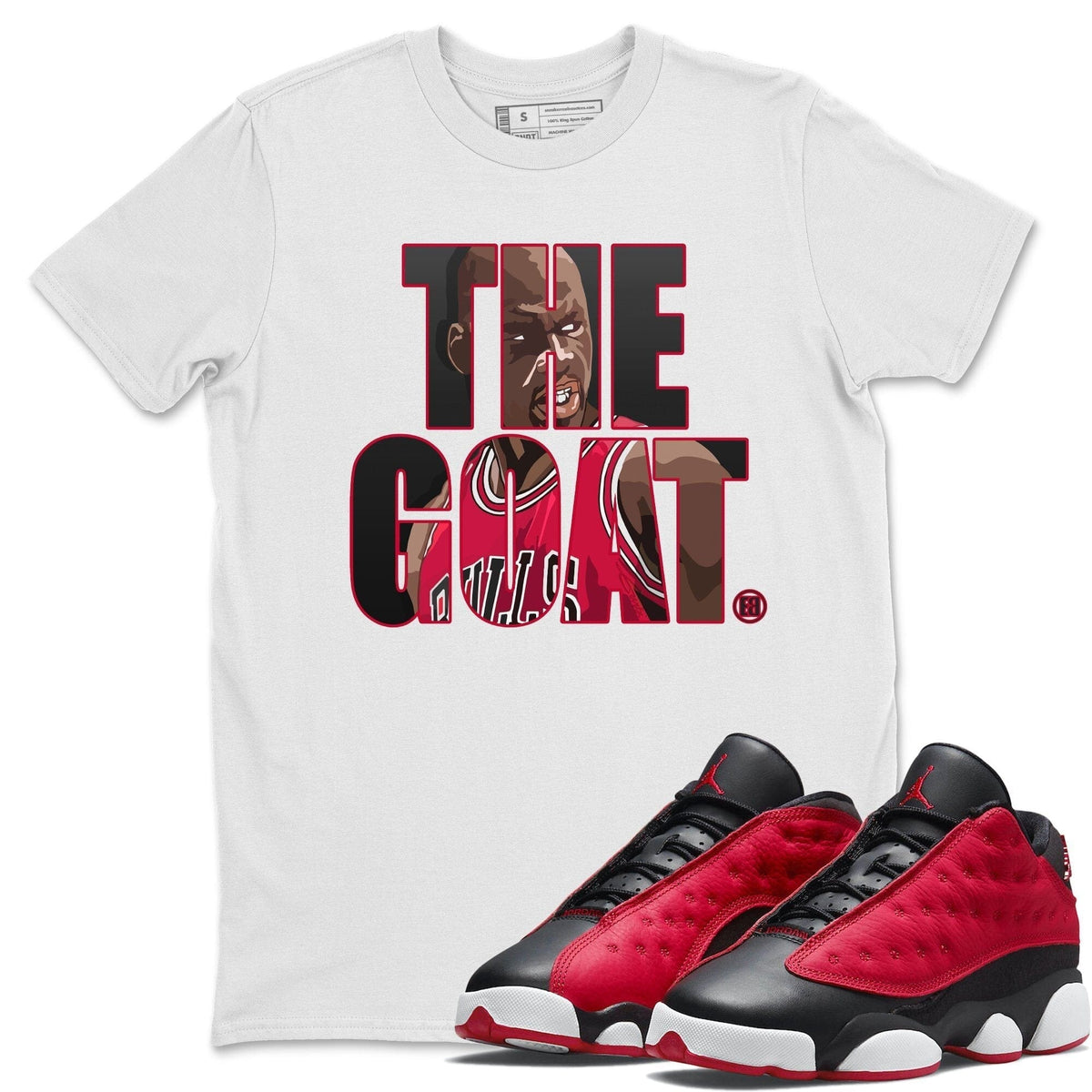 Jordan 13 Very Berry Sneaker Tees Drip Gear Zone The Goat Sneaker Tees Jordan 13 Very Berry Shirt Unisex Shirts