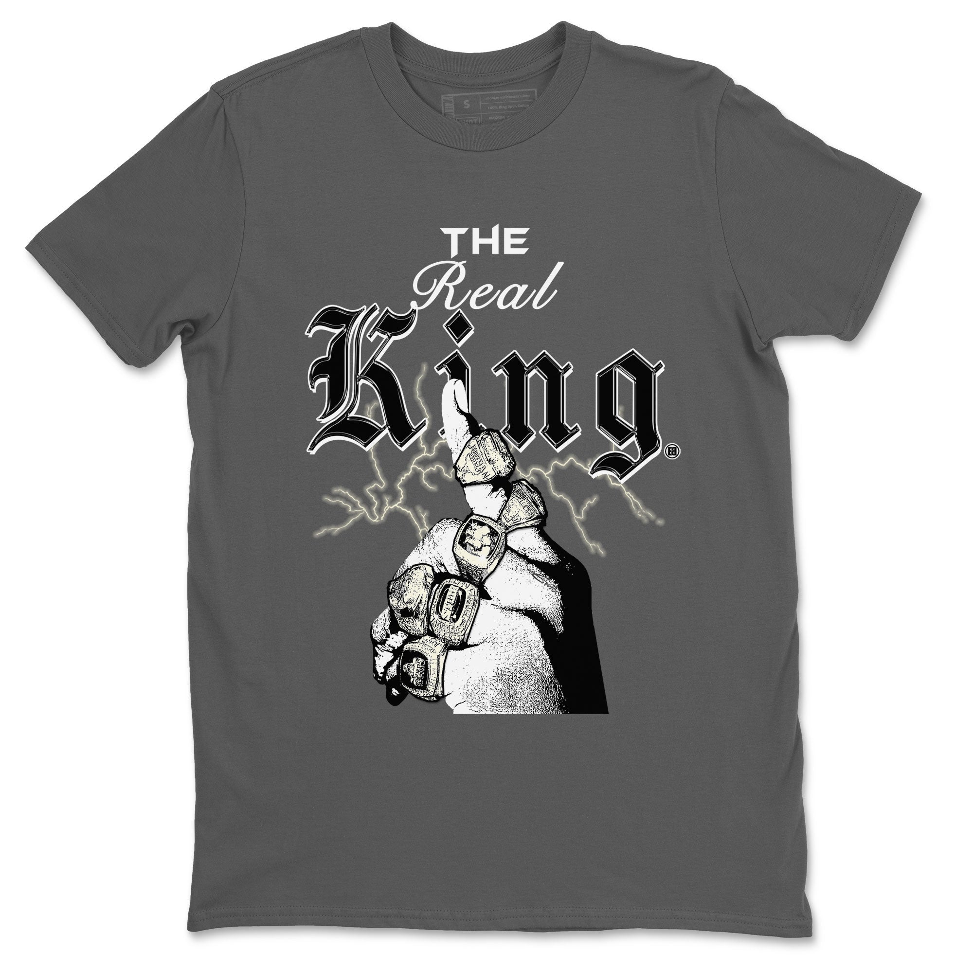 11s Gratitude shirt to match jordans The Real King sneaker tees Air Jordan 11 Retro Gratitude Drip Gear Zone Streetwear Casual Fit Cool Grey 2 T-Shirt