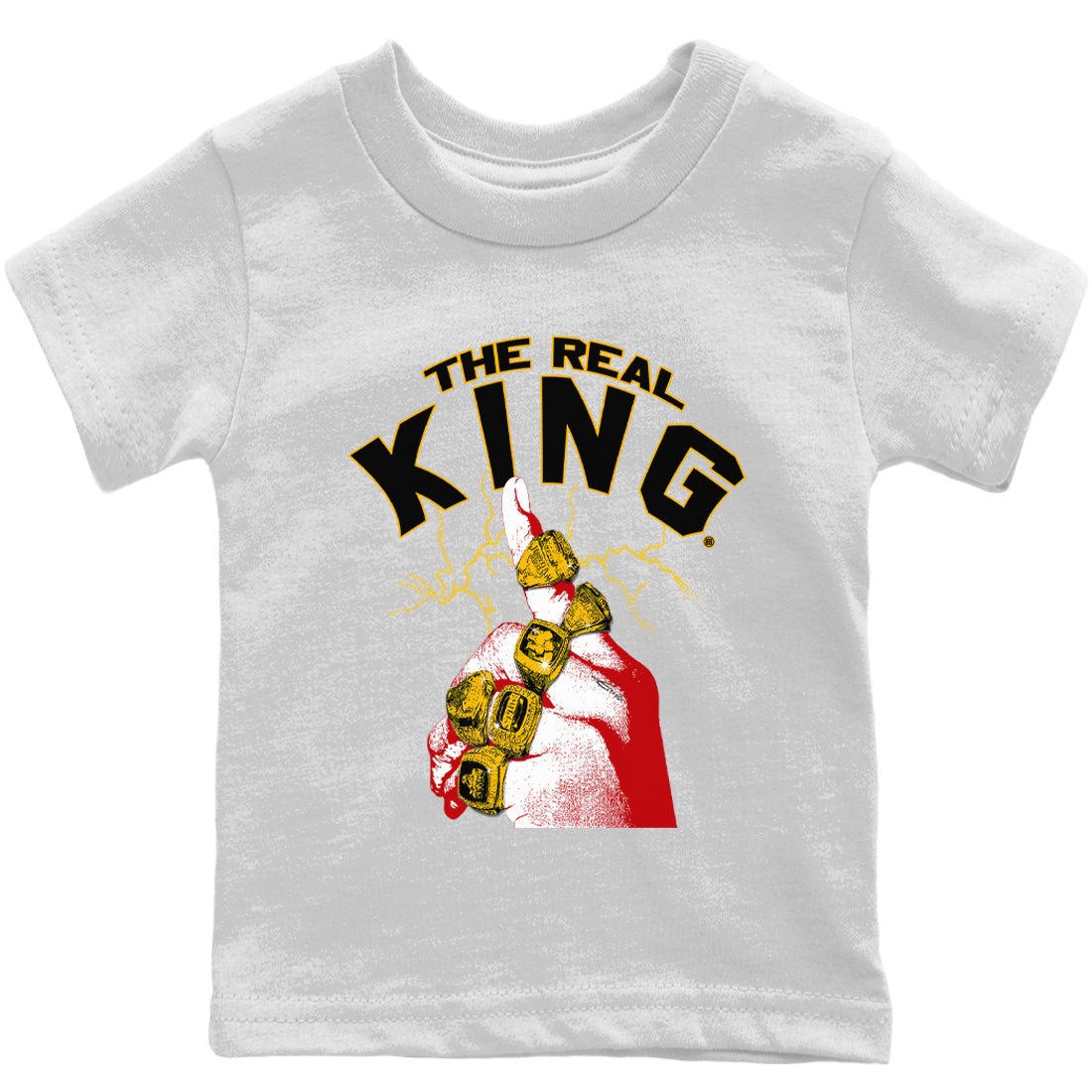 Jordan 7 Citrus Shirt To Match Jordans The Real King Sneaker Tees Jordan 7 Citrus Drip Gear Zone Sneaker Matching Clothing Kids Shirts