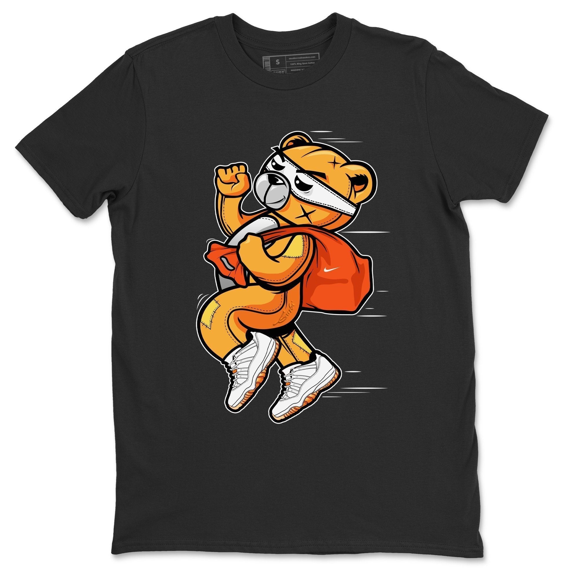 Jordan 11 Citrus Shirt To Match Jordans Thief Bear Sneaker Tees Jordan 11 Citrus Drip Gear Zone Sneaker Matching Clothing Unisex Shirts