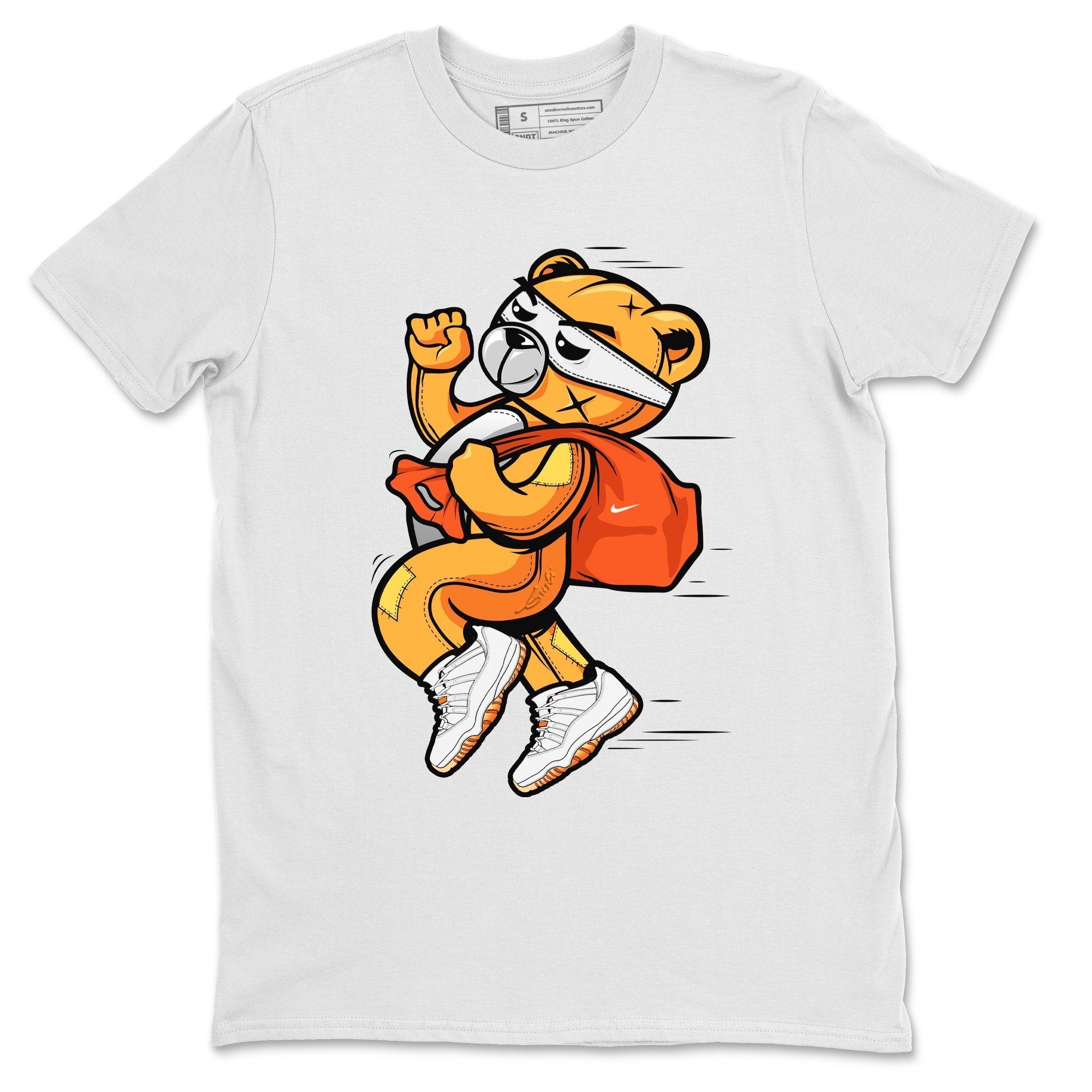 Jordan 11 Citrus Shirt To Match Jordans Thief Bear Sneaker Tees Jordan 11 Citrus Drip Gear Zone Sneaker Matching Clothing Unisex Shirts