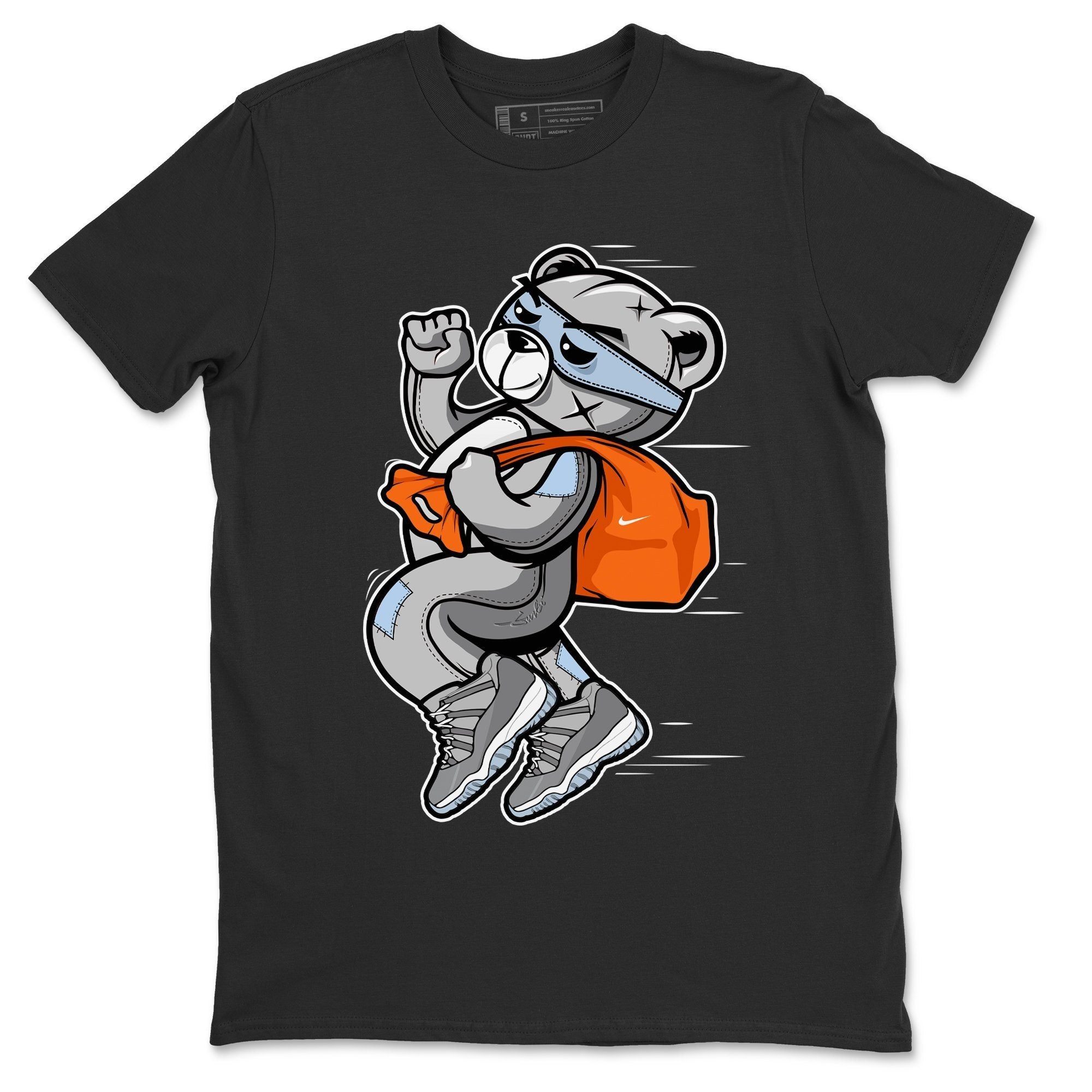 Jordan 11 Cool Grey Shirt To Match Jordans Thief Bear Sneaker Tees Jordan 11 Cool Grey Drip Gear Zone Sneaker Matching Clothing Unisex Shirts