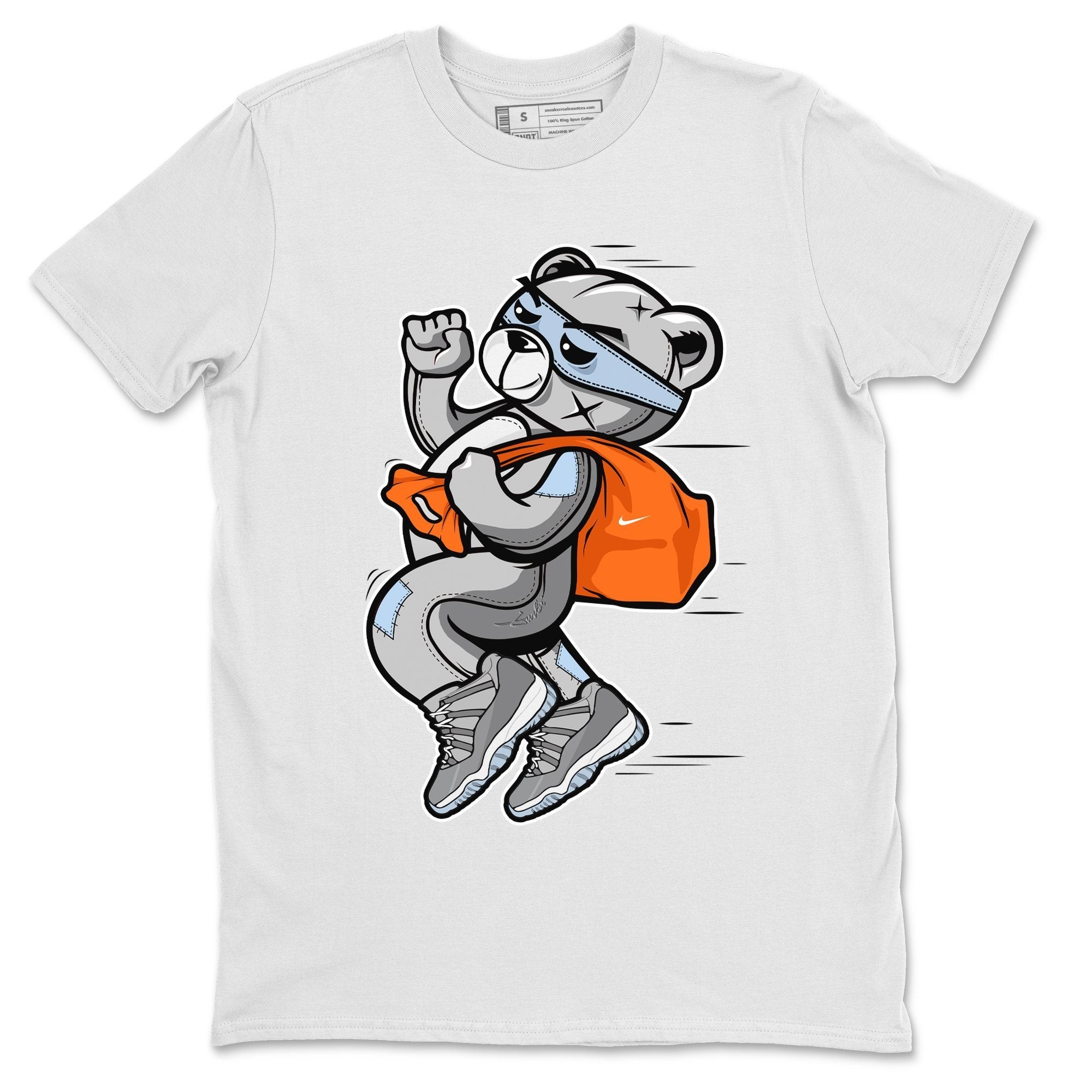 Jordan 11 Cool Grey Shirt To Match Jordans Thief Bear Sneaker Tees Jordan 11 Cool Grey Drip Gear Zone Sneaker Matching Clothing Unisex Shirts