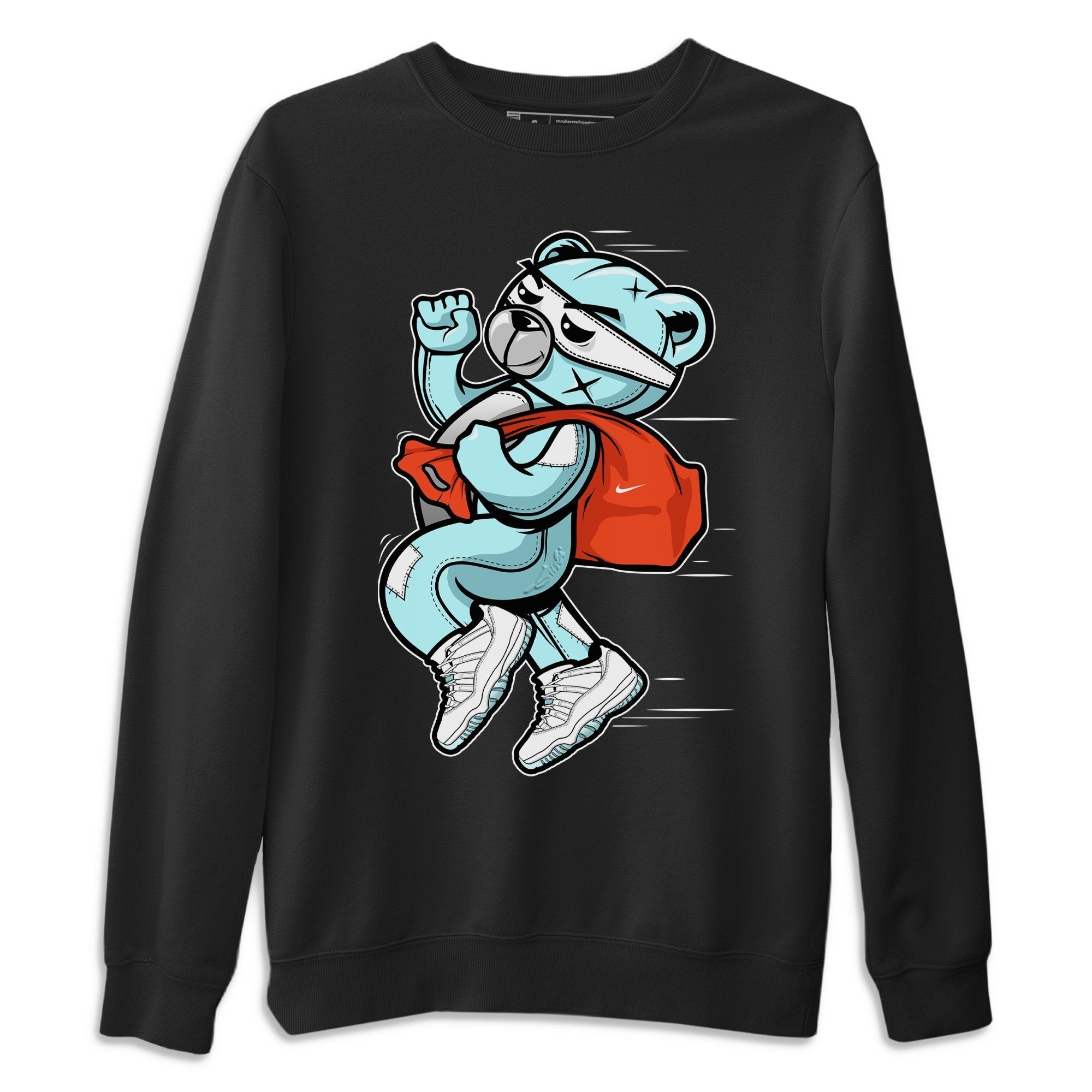 Jordan 11 Legend Blue Shirt To Match Jordans Thief Bear Sneaker Tees Jordan 11 Legend Blue Drip Gear Zone Sneaker Matching Clothing Unisex Shirts