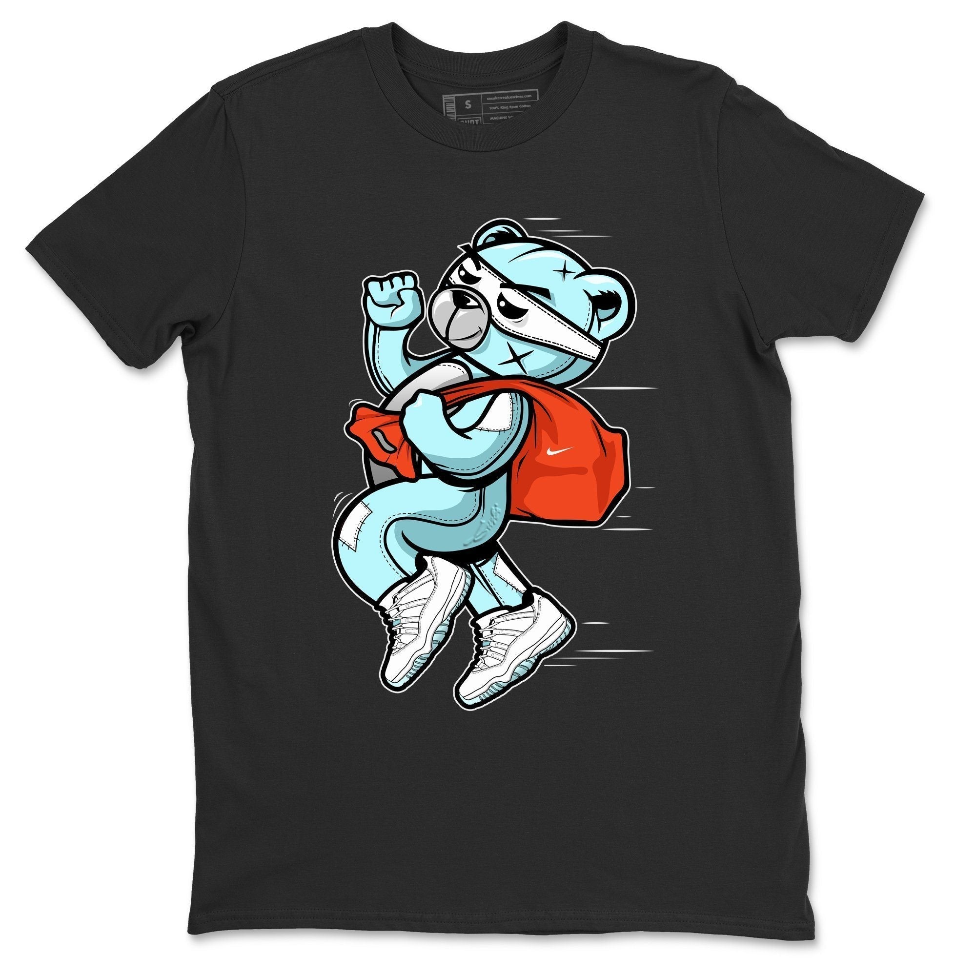 Jordan 11 Legend Blue Shirt To Match Jordans Thief Bear Sneaker Tees Jordan 11 Legend Blue Drip Gear Zone Sneaker Matching Clothing Unisex Shirts