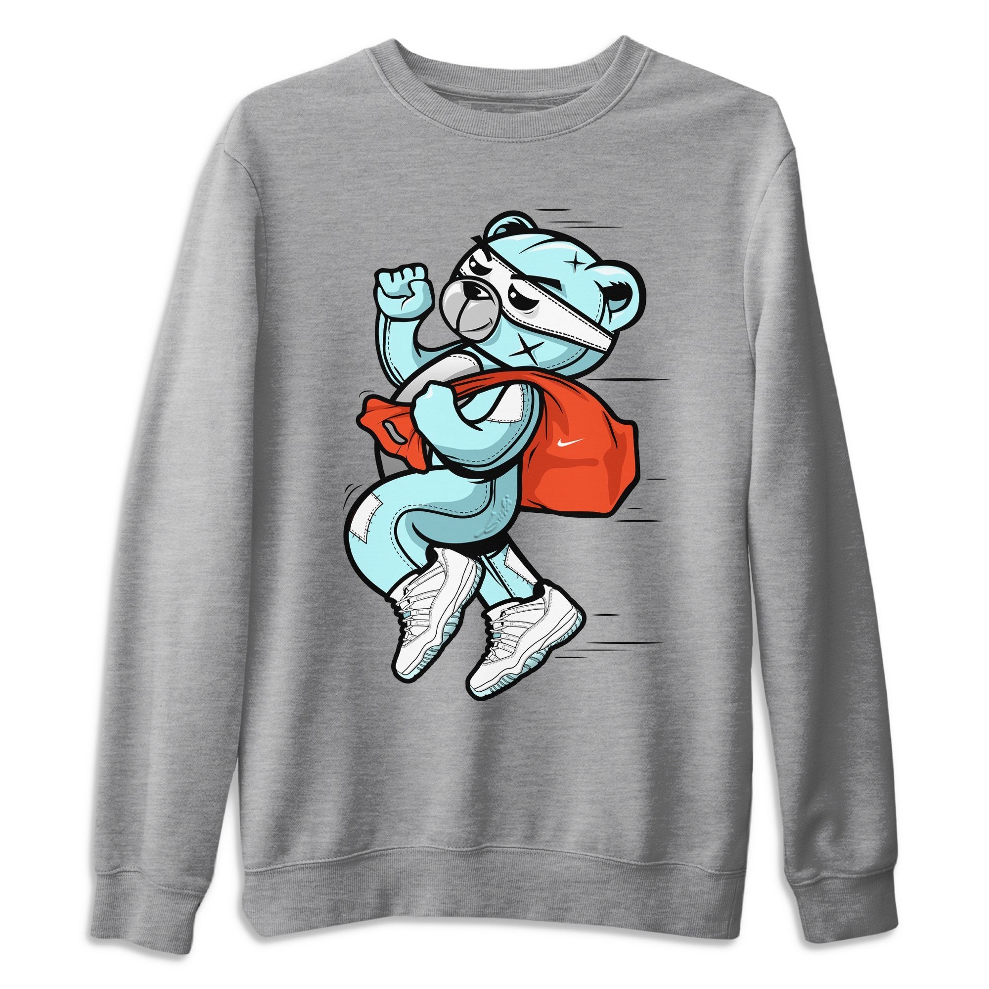 Jordan 11 Legend Blue Shirt To Match Jordans Thief Bear Sneaker Tees Jordan 11 Legend Blue Drip Gear Zone Sneaker Matching Clothing Unisex Shirts