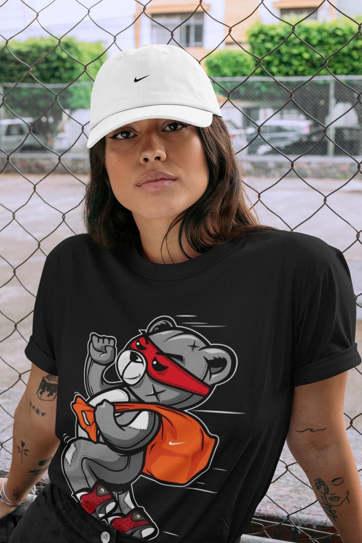 Jordan 13 Red Flint Shirt To Match Jordans Thief Bear Sneaker Tees Jordan 13 Red Flint Drip Gear Zone Sneaker Matching Clothing Unisex Shirts