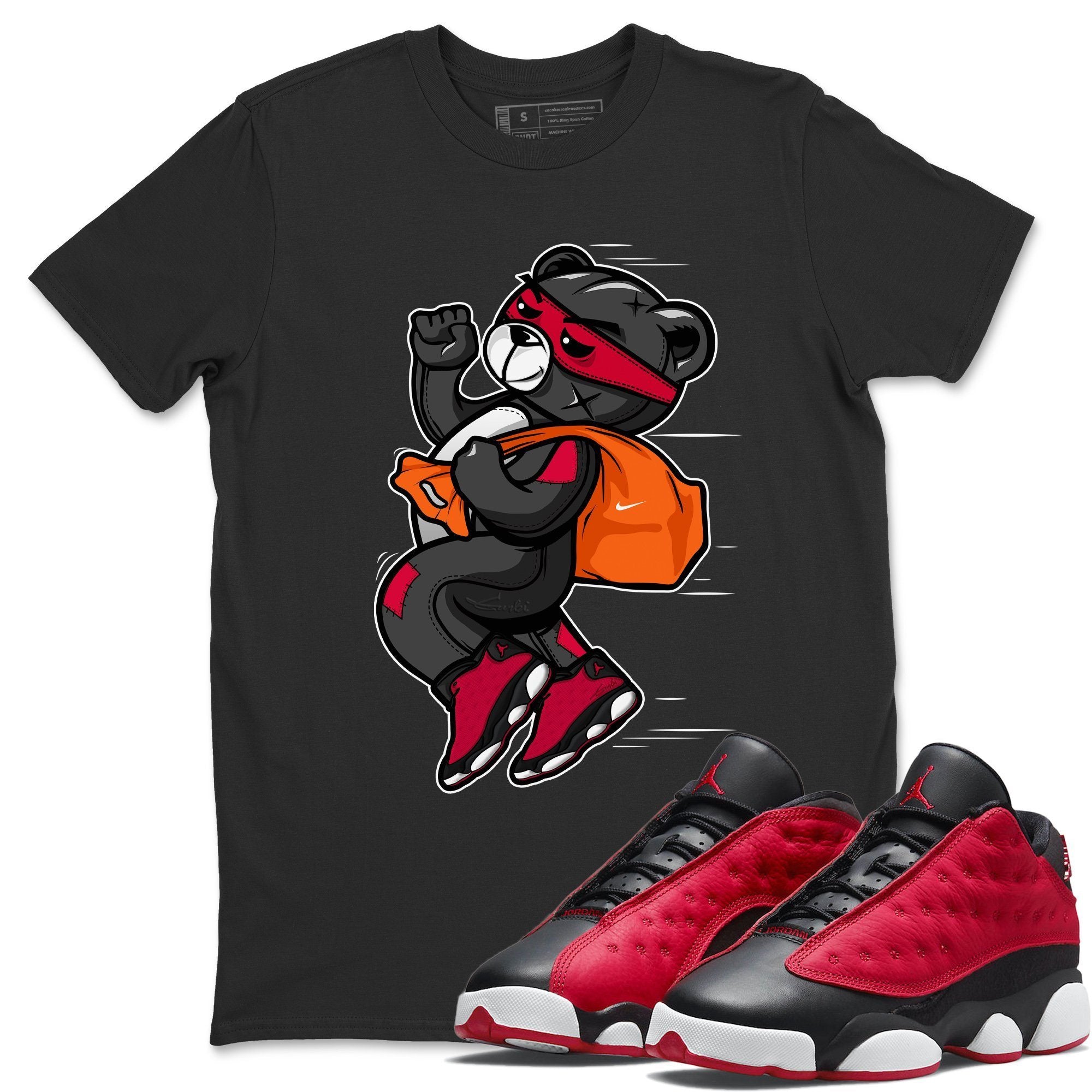 Jordan 13 Very Berry Shirt To Match Jordans Thief Bear Sneaker Tees Jordan 13 Very Berry Drip Gear Zone Sneaker Matching Clothing Unisex Shirts