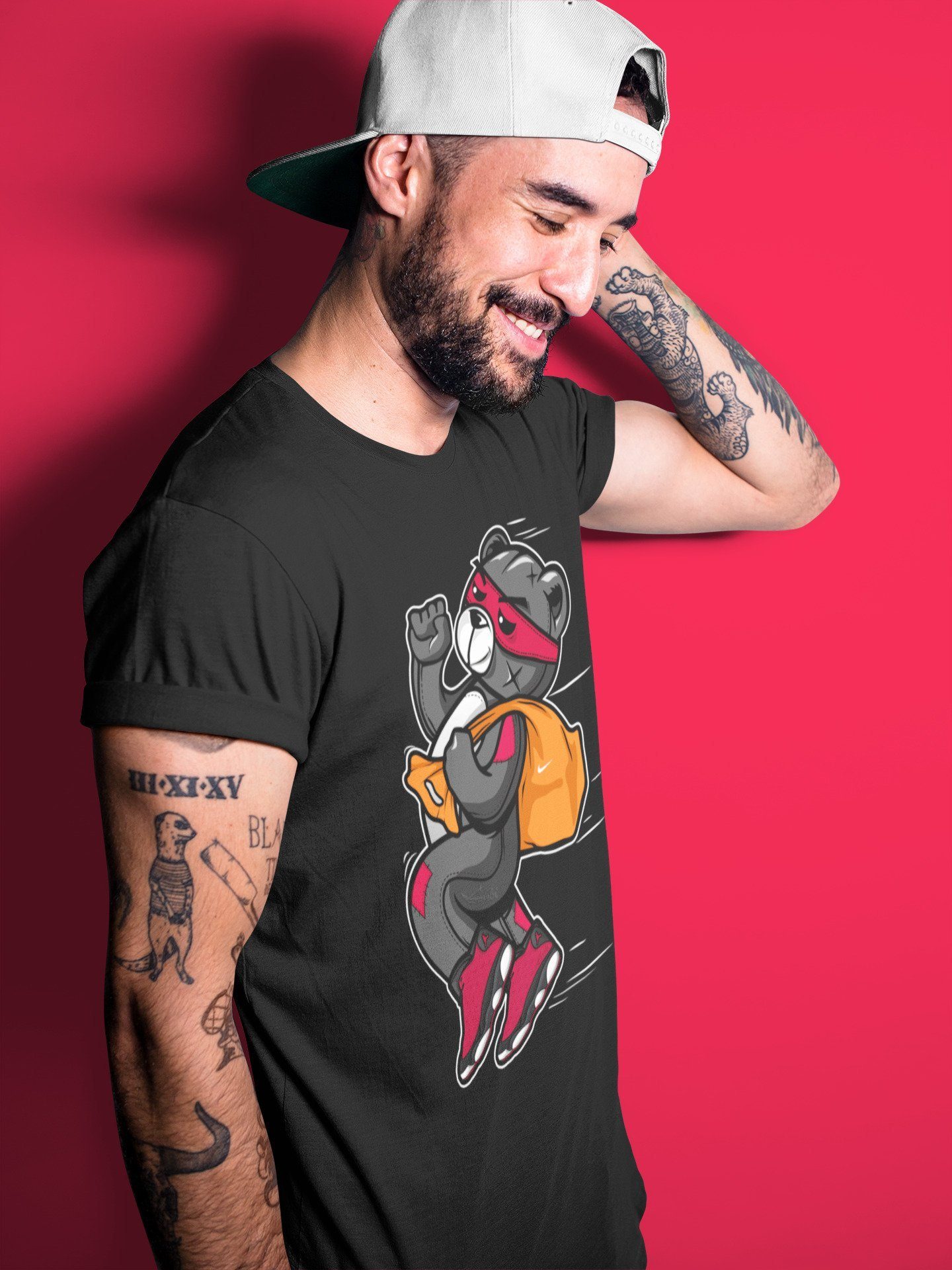 Jordan 13 Very Berry Shirt To Match Jordans Thief Bear Sneaker Tees Jordan 13 Very Berry Drip Gear Zone Sneaker Matching Clothing Unisex Shirts