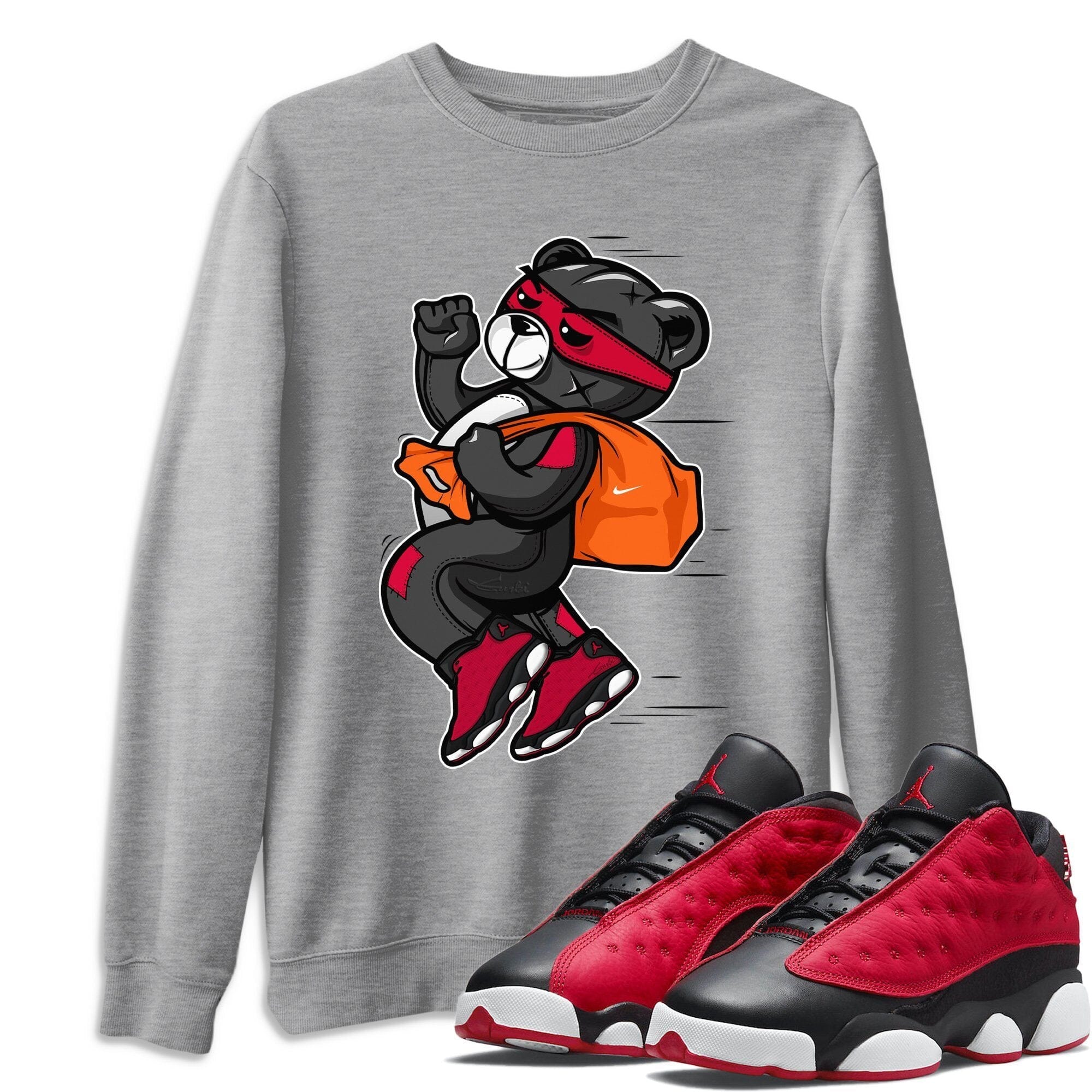 Jordan 13 Very Berry Shirt To Match Jordans Thief Bear Sneaker Tees Jordan 13 Very Berry Drip Gear Zone Sneaker Matching Clothing Unisex Shirts