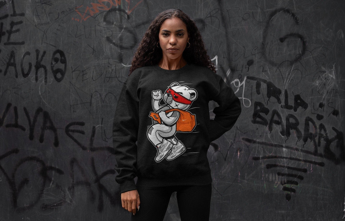 Jordan 4 Tech Grey Shirt To Match Jordans Thief Bear Sneaker Tees Jordan 4 Tech Grey Drip Gear Zone Sneaker Matching Clothing Unisex Shirts