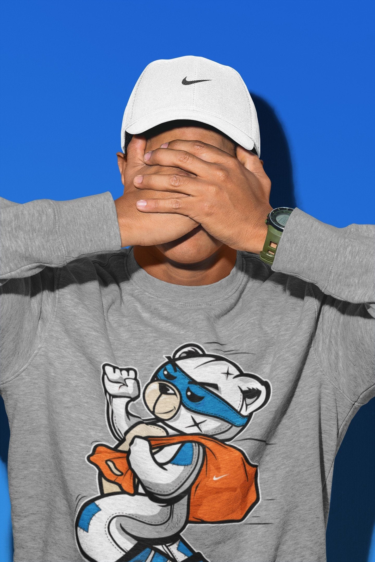 Jordan 1 Travis Scott Fragment Shirt To Match Jordans Thief Bear Sneaker Tees Jordan 1 Travis Scott Fragment Drip Gear Zone Sneaker Matching Clothing Unisex Shirts