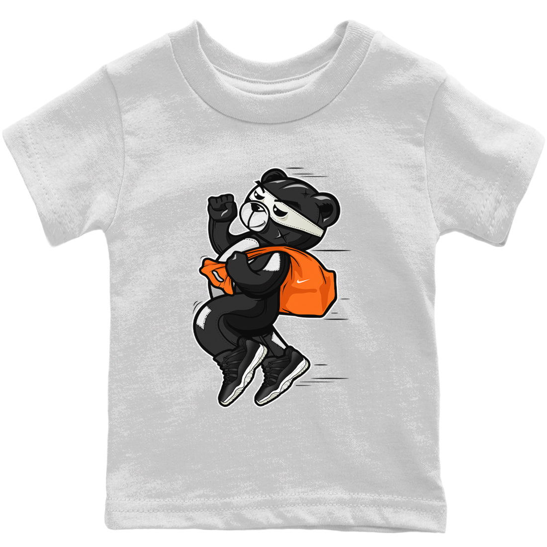 Jordan 11 72-10 Sneaker Matching T-Shirt Thief Bear Sneaker Tees Jordan 11 72-10 Sneaker Release Tees Kids Shirts