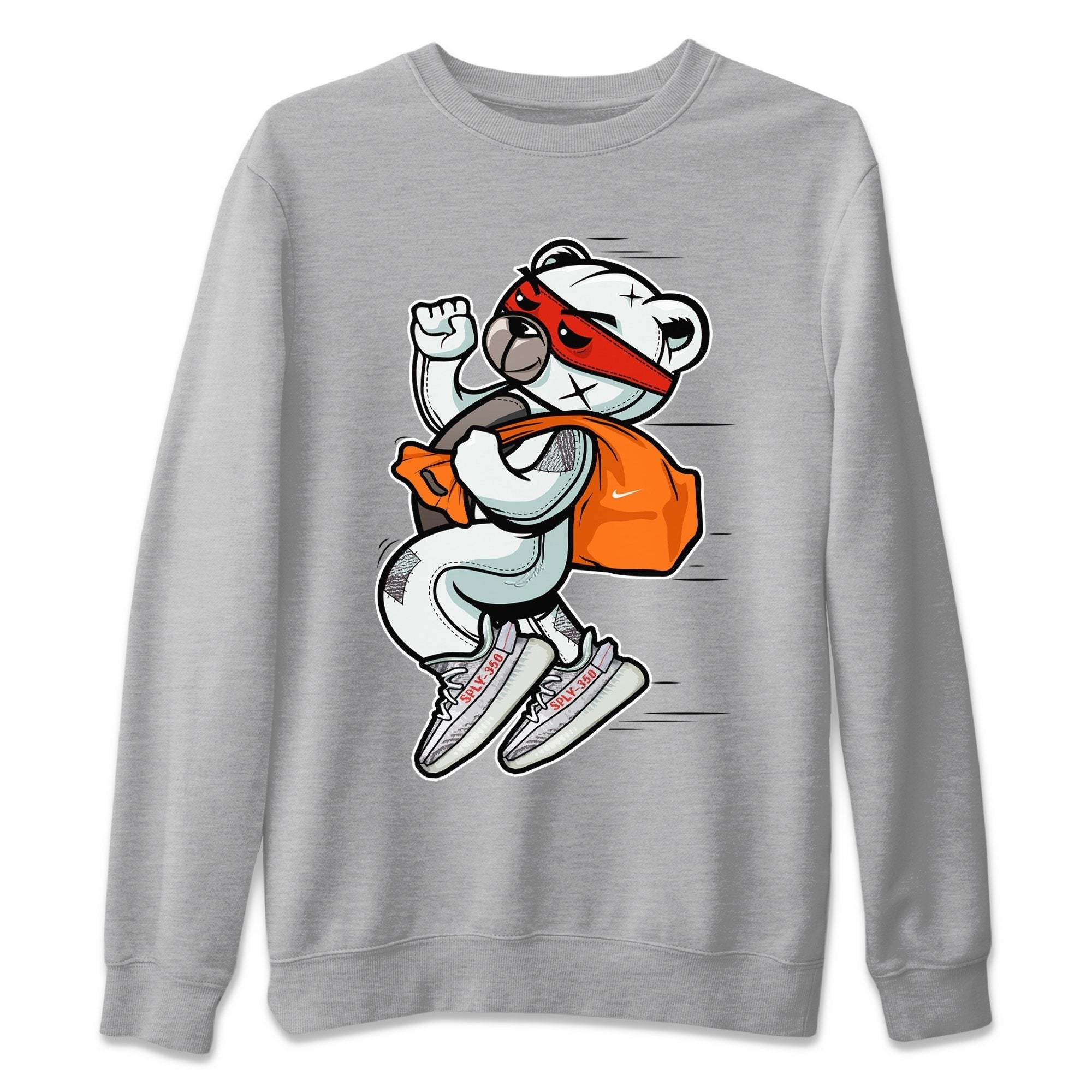 Yeezy 350 Blue Tint Shirt To Match Jordans Thief Bear Sneaker Tees Yeezy 350 Blue Tint Drip Gear Zone Sneaker Matching Clothing Unisex Shirts