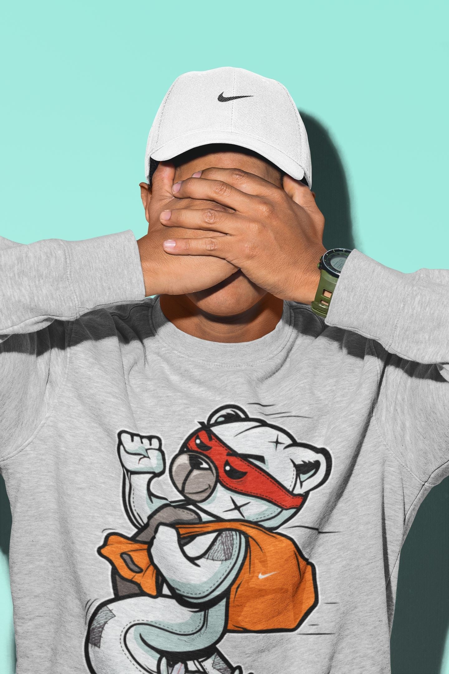 Yeezy 350 Blue Tint Shirt To Match Jordans Thief Bear Sneaker Tees Yeezy 350 Blue Tint Drip Gear Zone Sneaker Matching Clothing Unisex Shirts