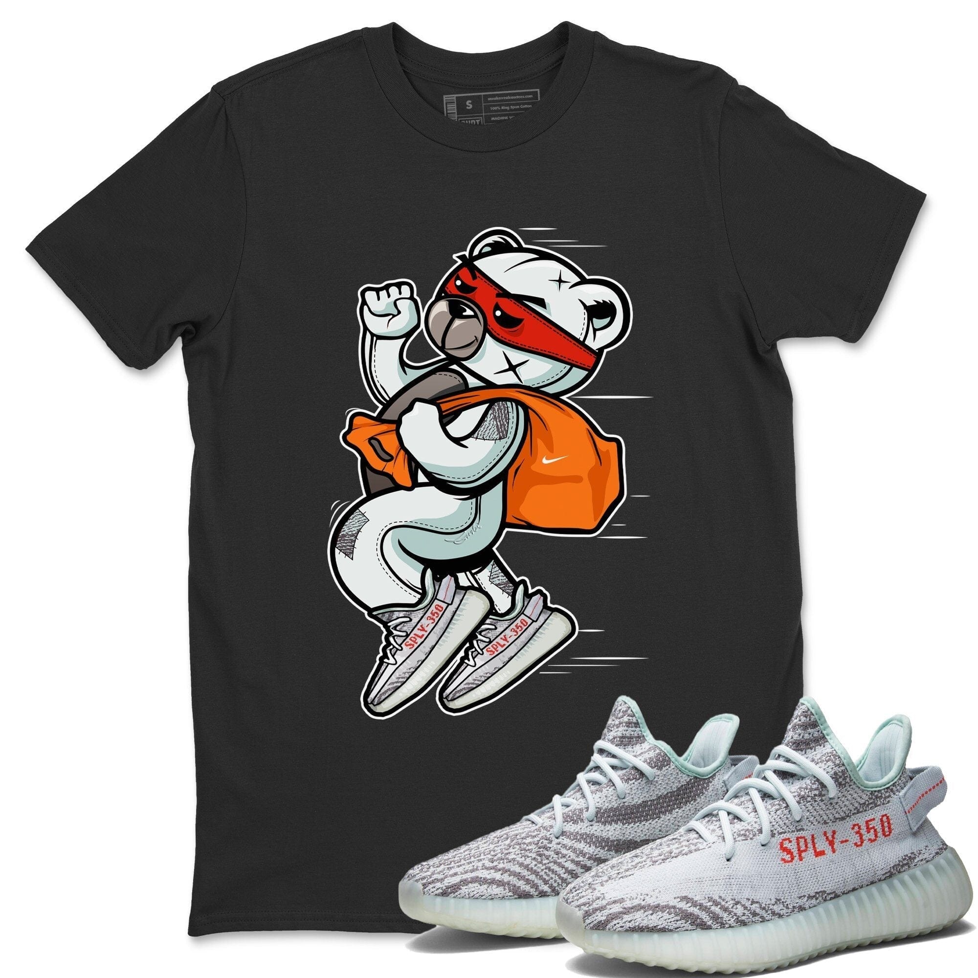 Yeezy 350 Blue Tint Shirt To Match Jordans Thief Bear Sneaker Tees Yeezy 350 Blue Tint Drip Gear Zone Sneaker Matching Clothing Unisex Shirts