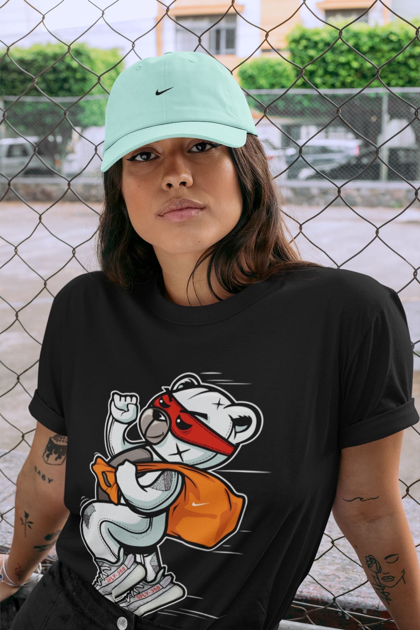 Yeezy 350 Blue Tint Shirt To Match Jordans Thief Bear Sneaker Tees Yeezy 350 Blue Tint Drip Gear Zone Sneaker Matching Clothing Unisex Shirts