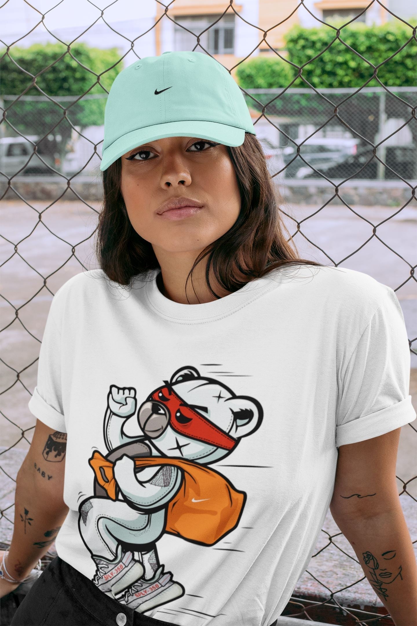 Yeezy 350 Blue Tint Shirt To Match Jordans Thief Bear Sneaker Tees Yeezy 350 Blue Tint Drip Gear Zone Sneaker Matching Clothing Unisex Shirts