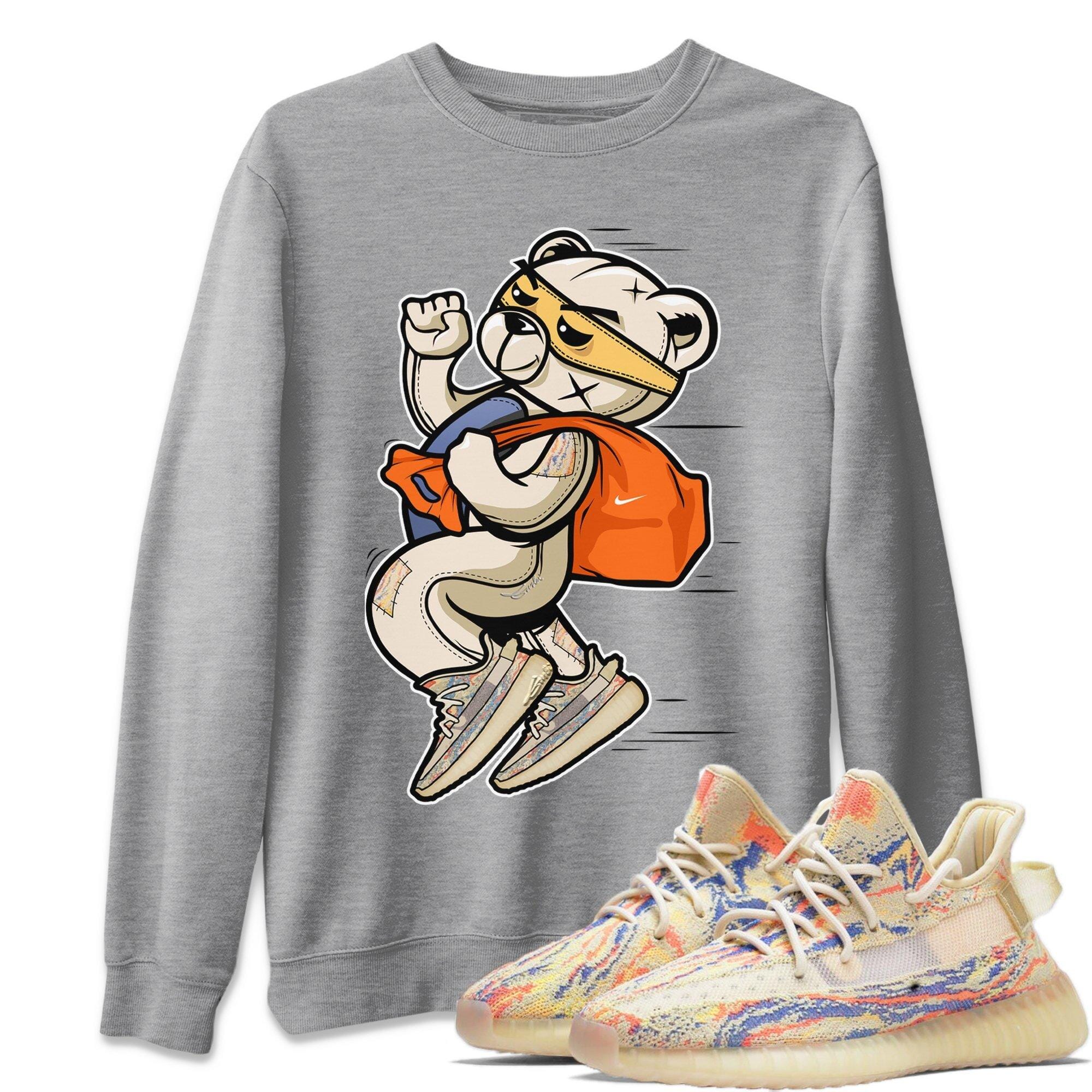 Yeezy 350 MX Oat Shirt To Match Jordans Thief Bear Sneaker Tees Yeezy 350 MX Oat Drip Gear Zone Sneaker Matching Clothing Unisex Shirts