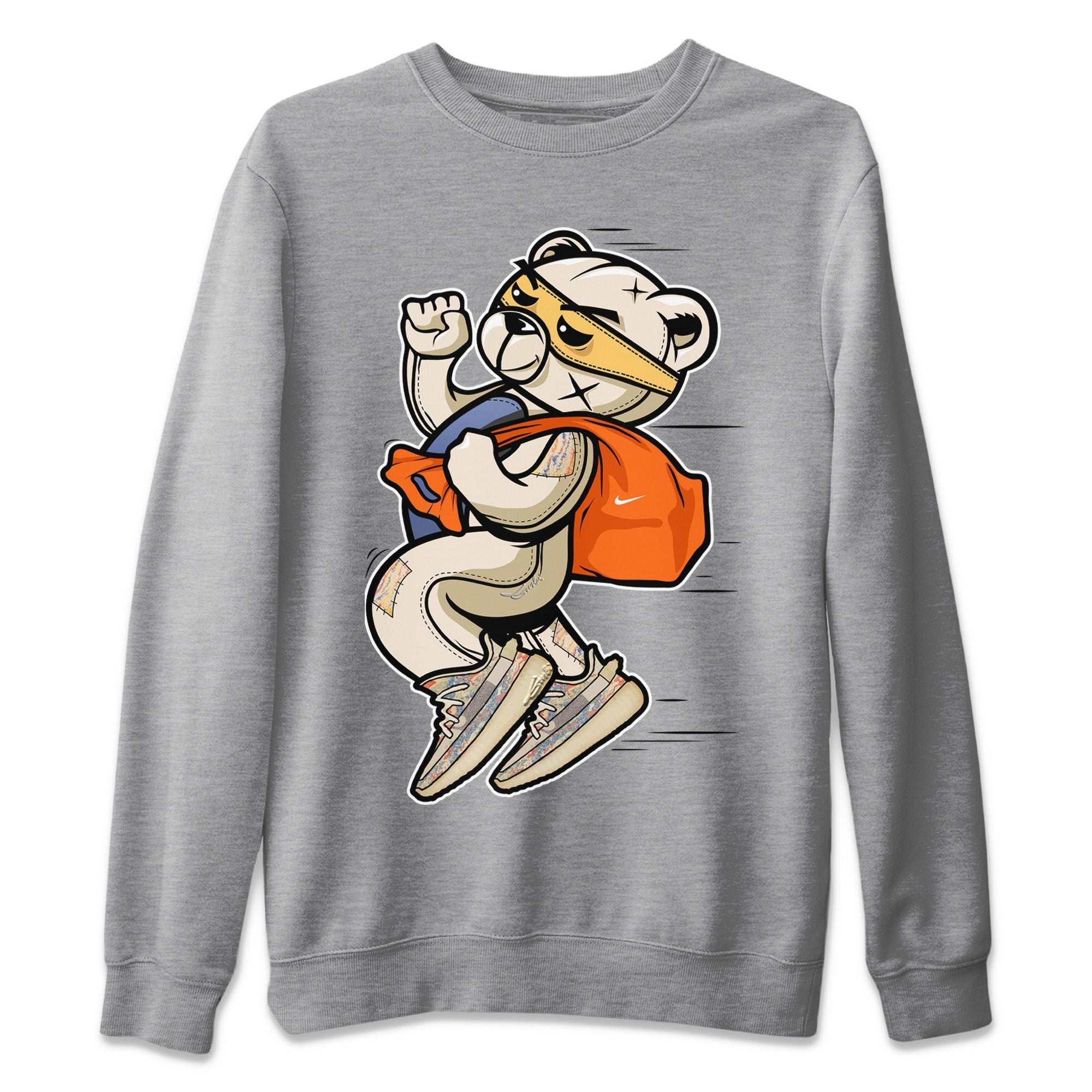 Yeezy 350 MX Oat Shirt To Match Jordans Thief Bear Sneaker Tees Yeezy 350 MX Oat Drip Gear Zone Sneaker Matching Clothing Unisex Shirts