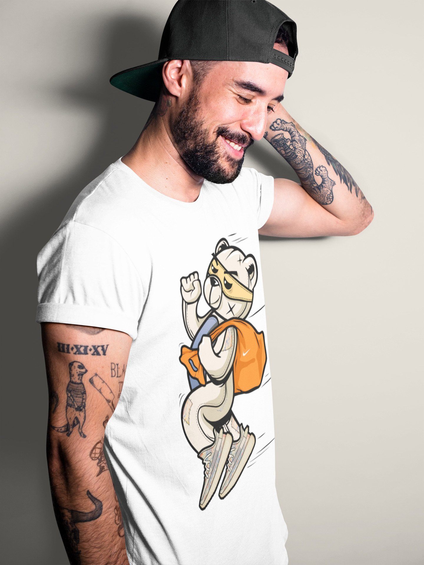 Yeezy 350 MX Oat Shirt To Match Jordans Thief Bear Sneaker Tees Yeezy 350 MX Oat Drip Gear Zone Sneaker Matching Clothing Unisex Shirts