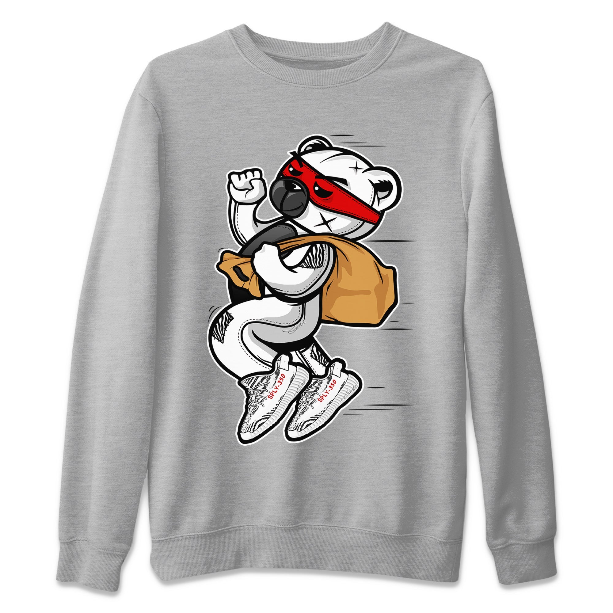 Yeezy 350 Zebra Shirt To Match Jordans Thief Bear Sneaker Tees Yeezy 350 Zebra Drip Gear Zone Sneaker Matching Clothing Unisex Shirts