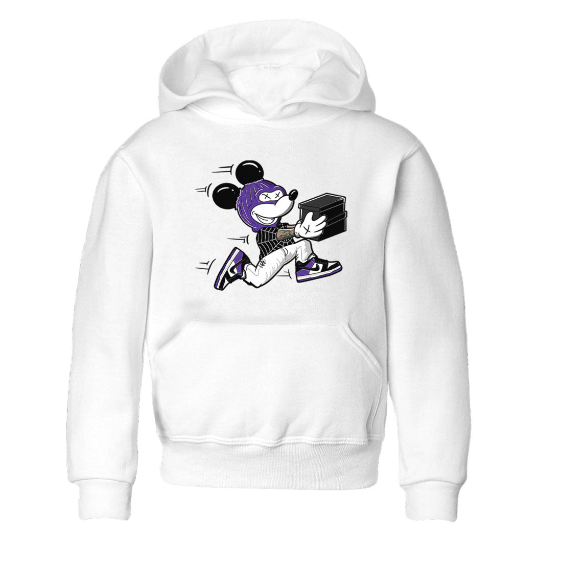 Nike SB Dunk Low Court Purple Shirt To Match Jordans Thief Mouse Streetwear Fashion Dunk Low Court Purple Drip Gear Zone baby toddler White 2 cotton Shirt