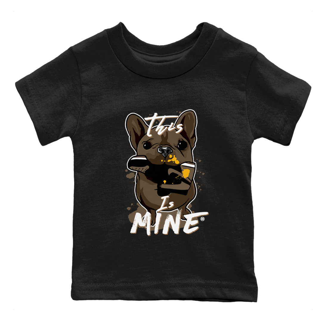 Jordan 1s Palomino shirt to match jordans This Is Mine Streetwear Sneaker Shirt Air Jordan 1 Palomino Drip Gear Zone Sneaker Matching Clothing Baby Toddler Black 2 T-Shirt