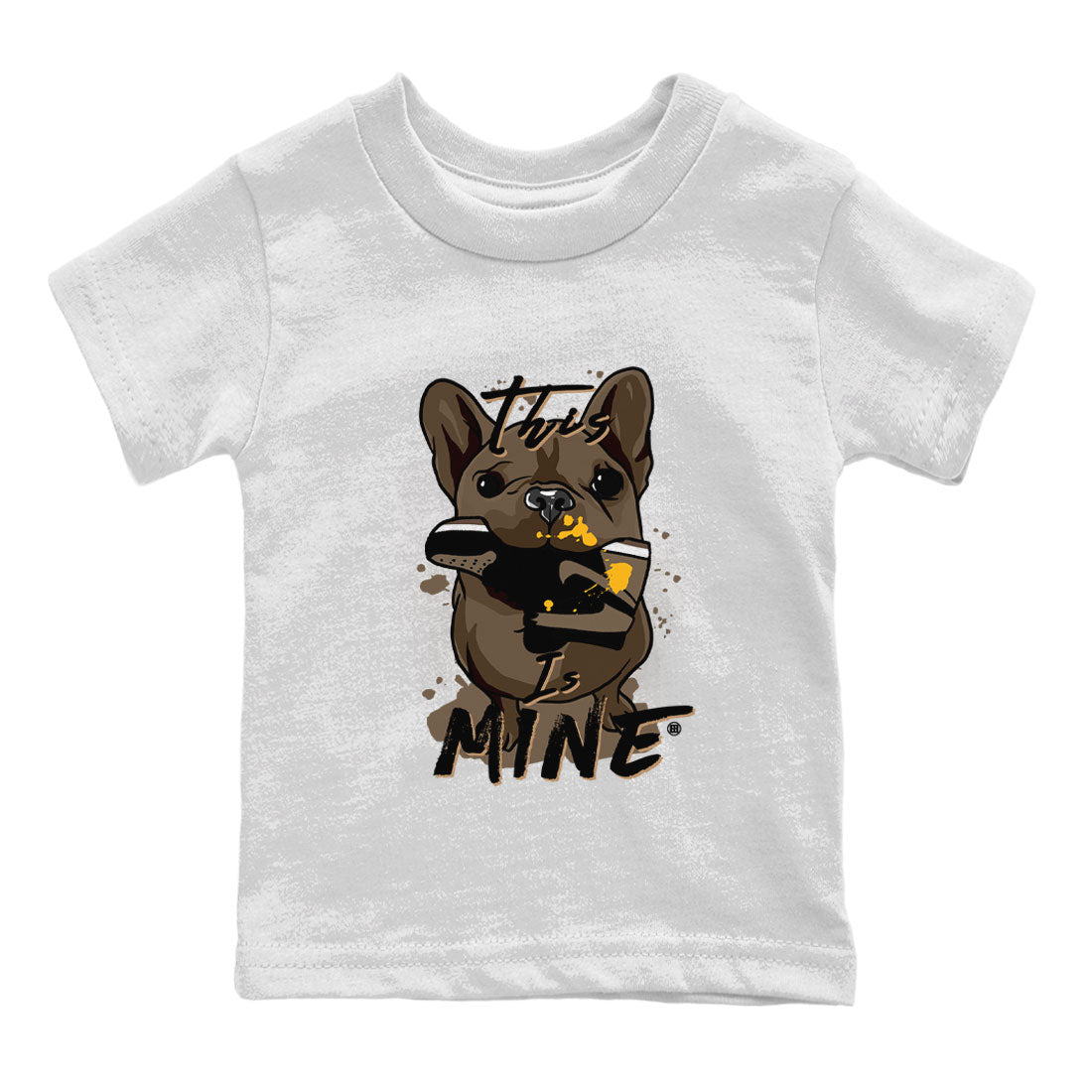Jordan 1s Palomino shirt to match jordans This Is Mine Streetwear Sneaker Shirt Air Jordan 1 Palomino Drip Gear Zone Sneaker Matching Clothing Baby Toddler White 2 T-Shirt