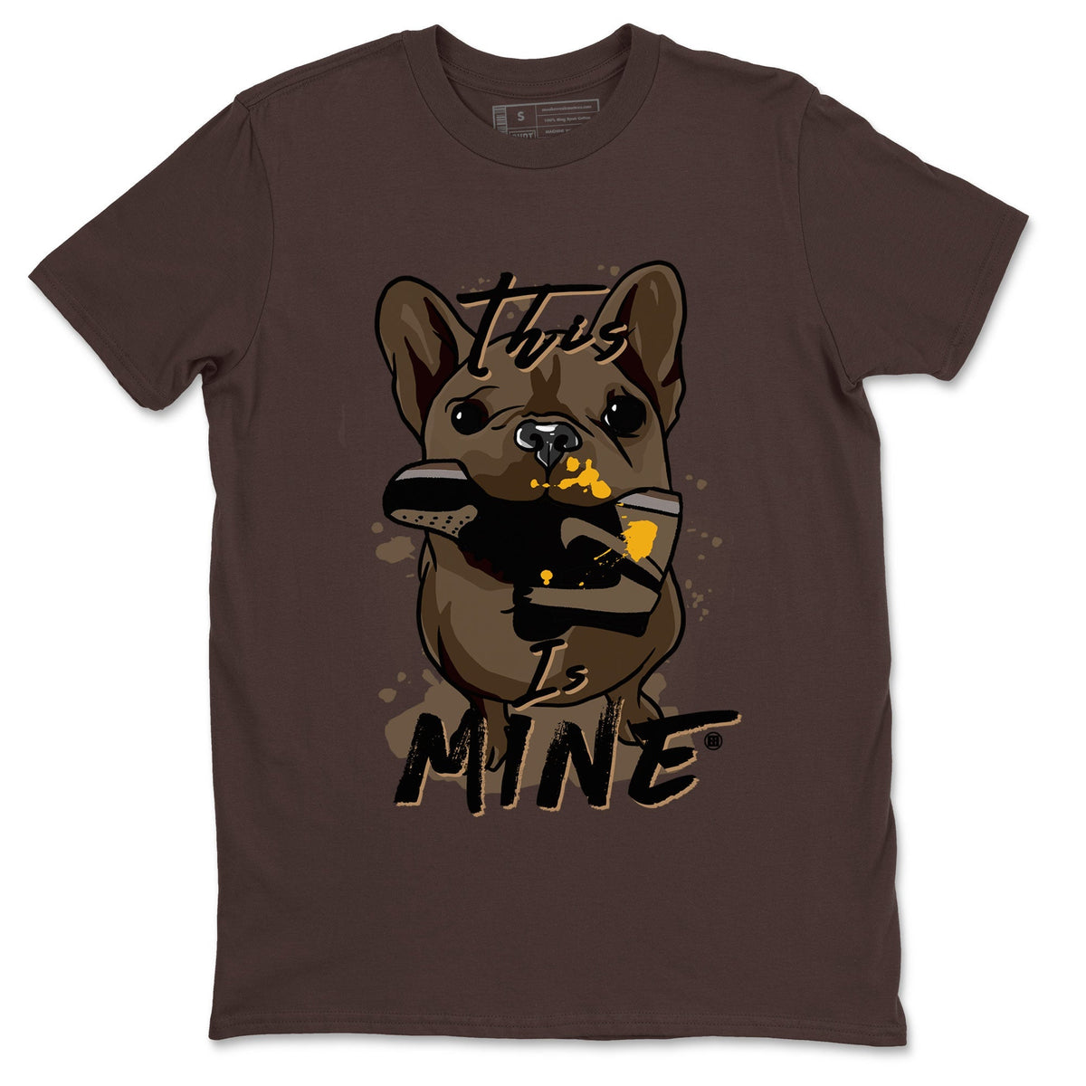 Jordan 1s Palomino shirt to match jordans This Is Mine Streetwear Sneaker Shirt Air Jordan 1 Palomino Drip Gear Zone Sneaker Matching Clothing Unisex Dark Chocolate 2 T-Shirt